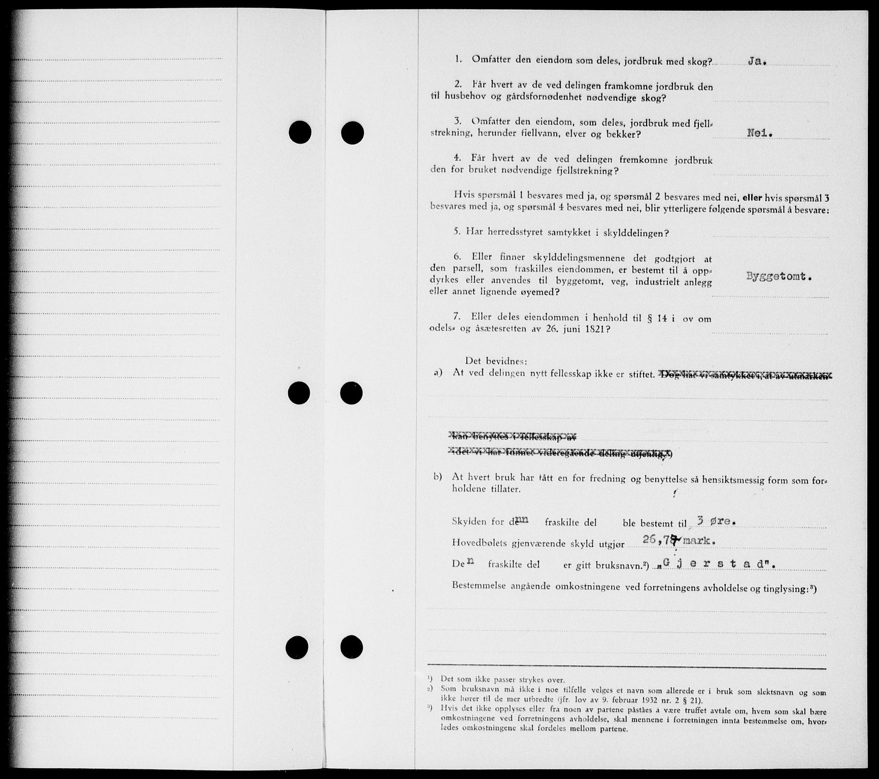 Onsøy sorenskriveri, SAO/A-10474/G/Ga/Gab/L0017: Mortgage book no. II A-17, 1946-1946, Diary no: : 1991/1946