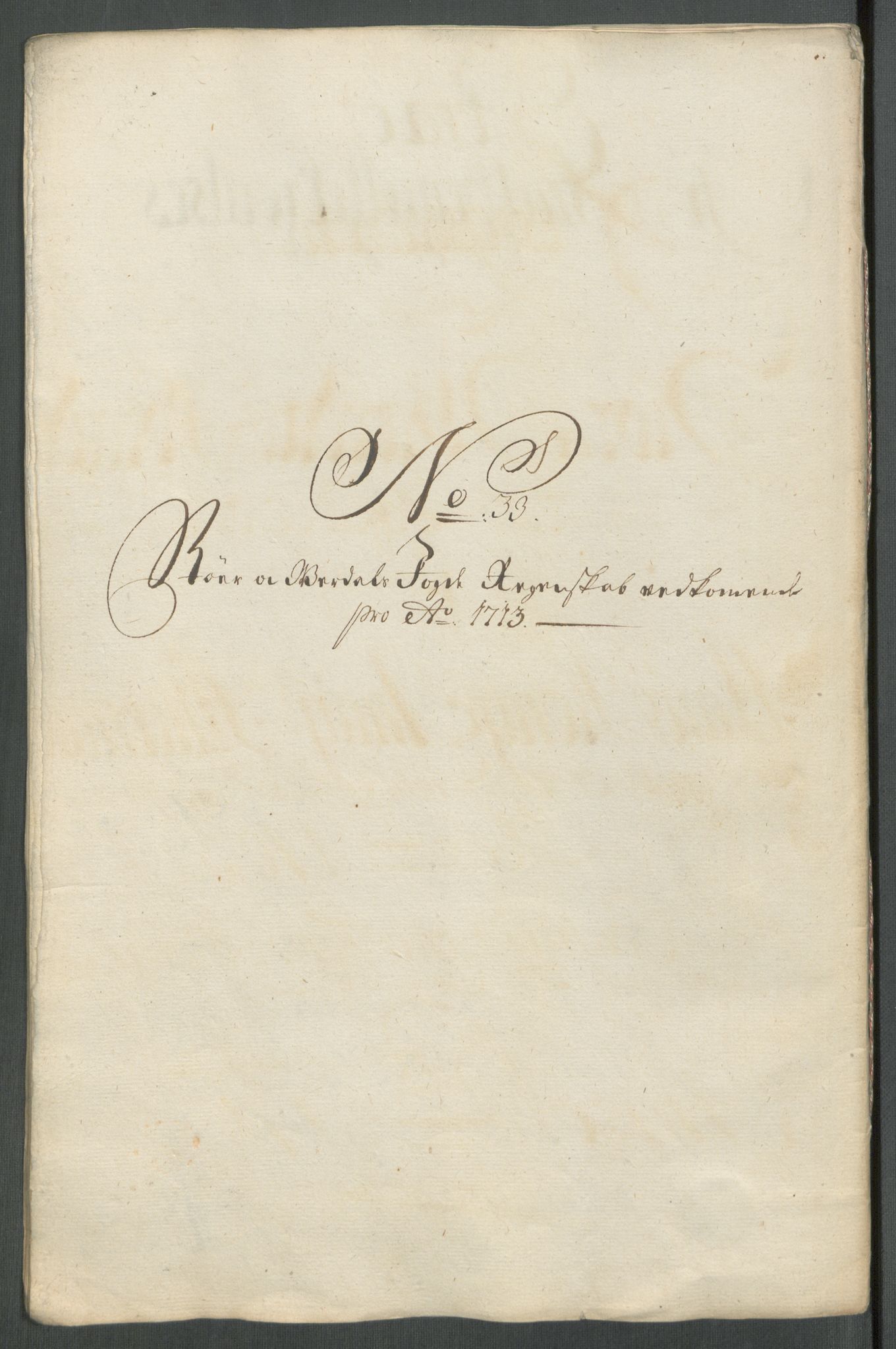 Rentekammeret inntil 1814, Reviderte regnskaper, Fogderegnskap, AV/RA-EA-4092/R62/L4203: Fogderegnskap Stjørdal og Verdal, 1713, p. 284