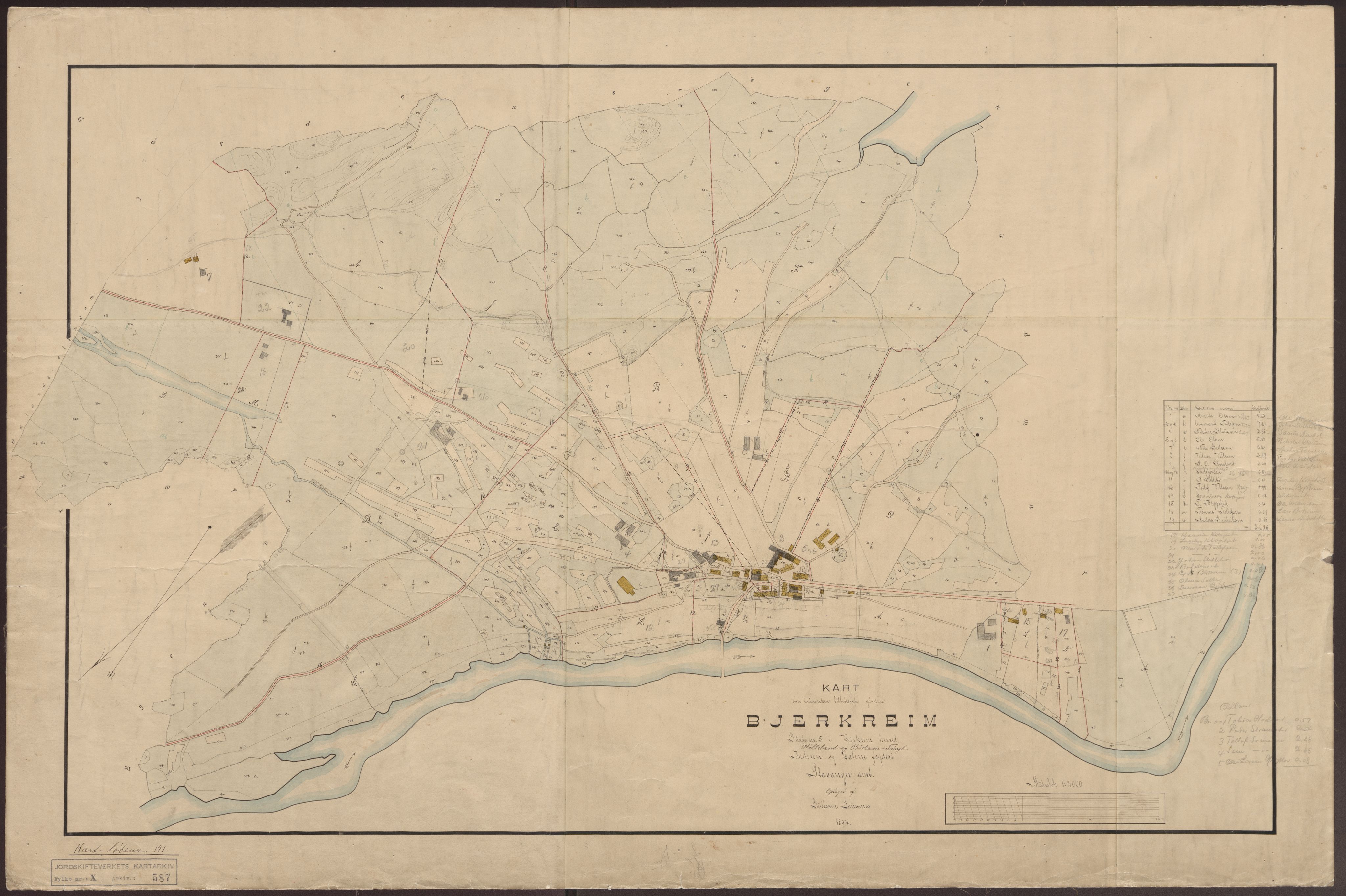 Jordskifteverkets kartarkiv, AV/RA-S-3929/T, 1859-1988, p. 657
