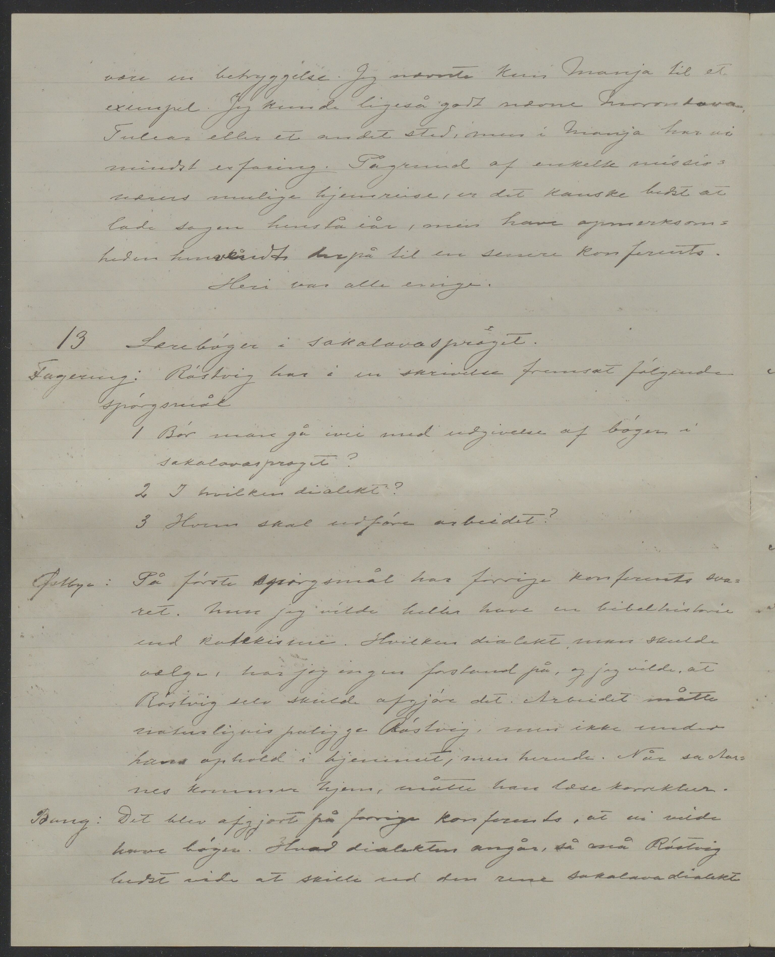 Det Norske Misjonsselskap - hovedadministrasjonen, VID/MA-A-1045/D/Da/Daa/L0041/0001: Konferansereferat og årsberetninger / Konferansereferat fra Vest-Madagaskar., 1896