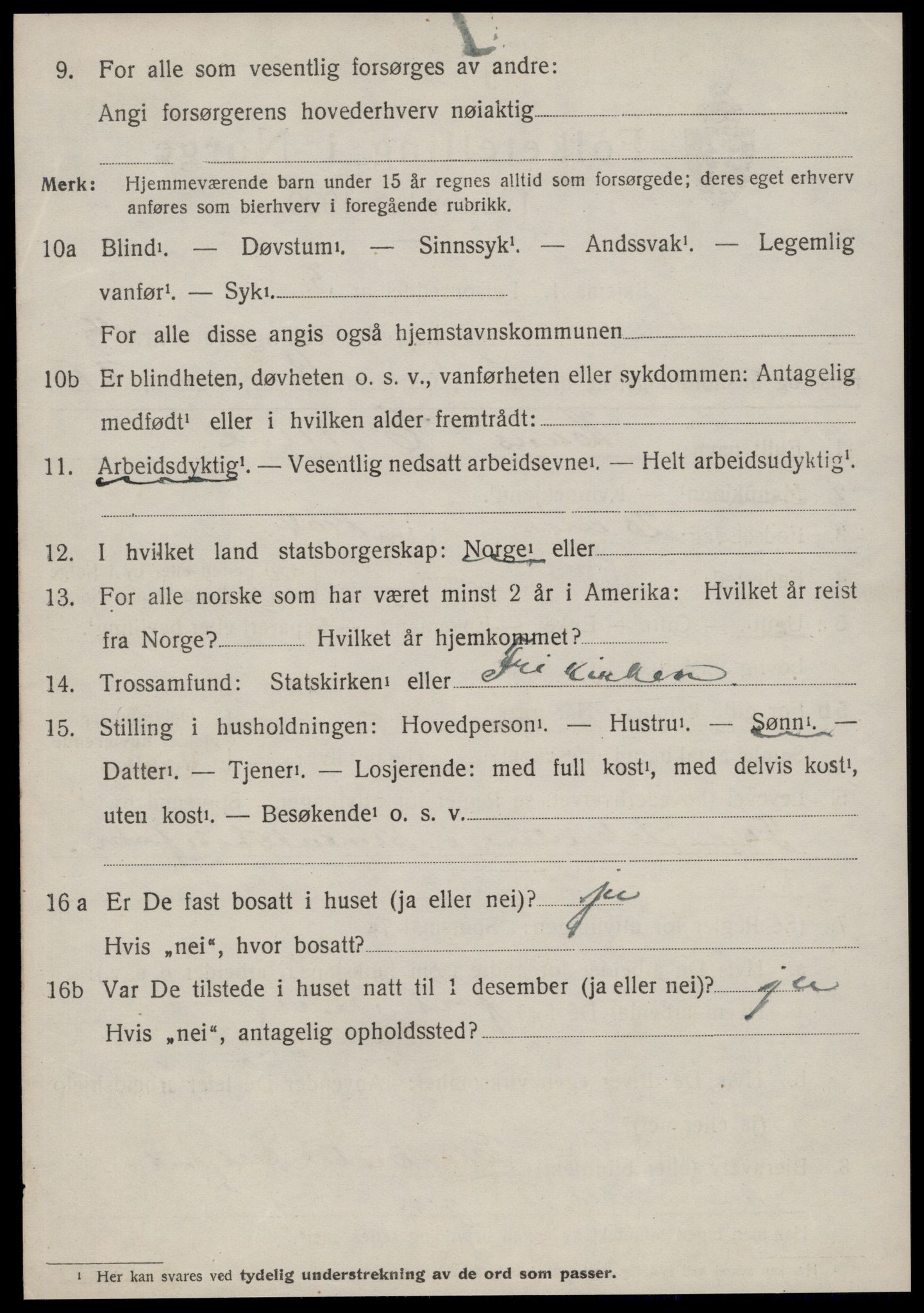 SAT, 1920 census for Ørsta, 1920, p. 4309