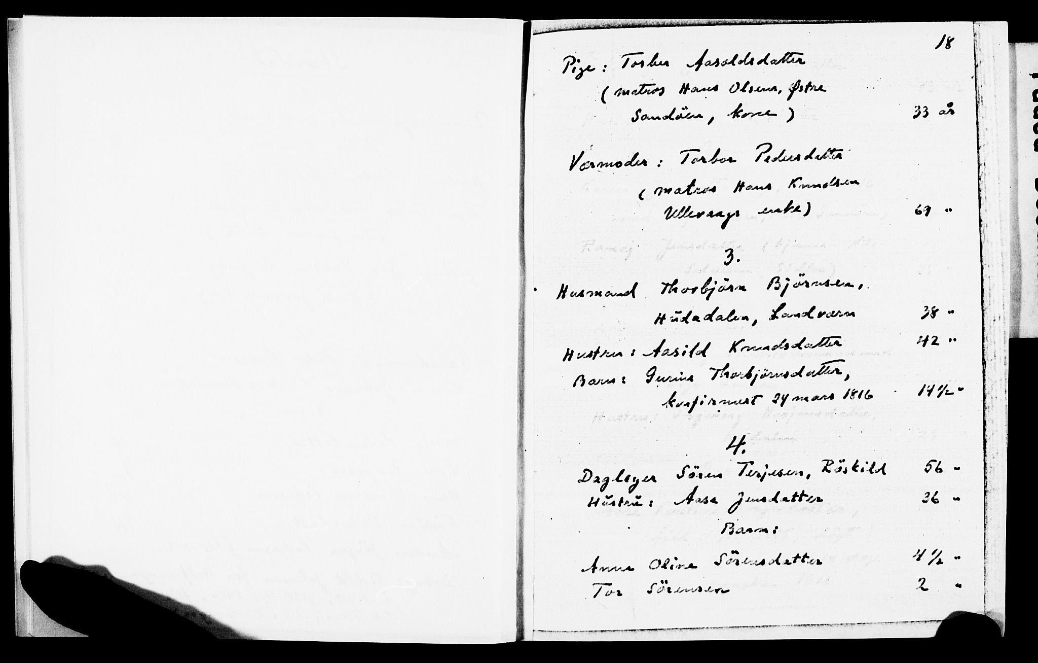 AAKS, Census 1815 for Dypvåg/Dypvåg (transcript), 1815, p. 18