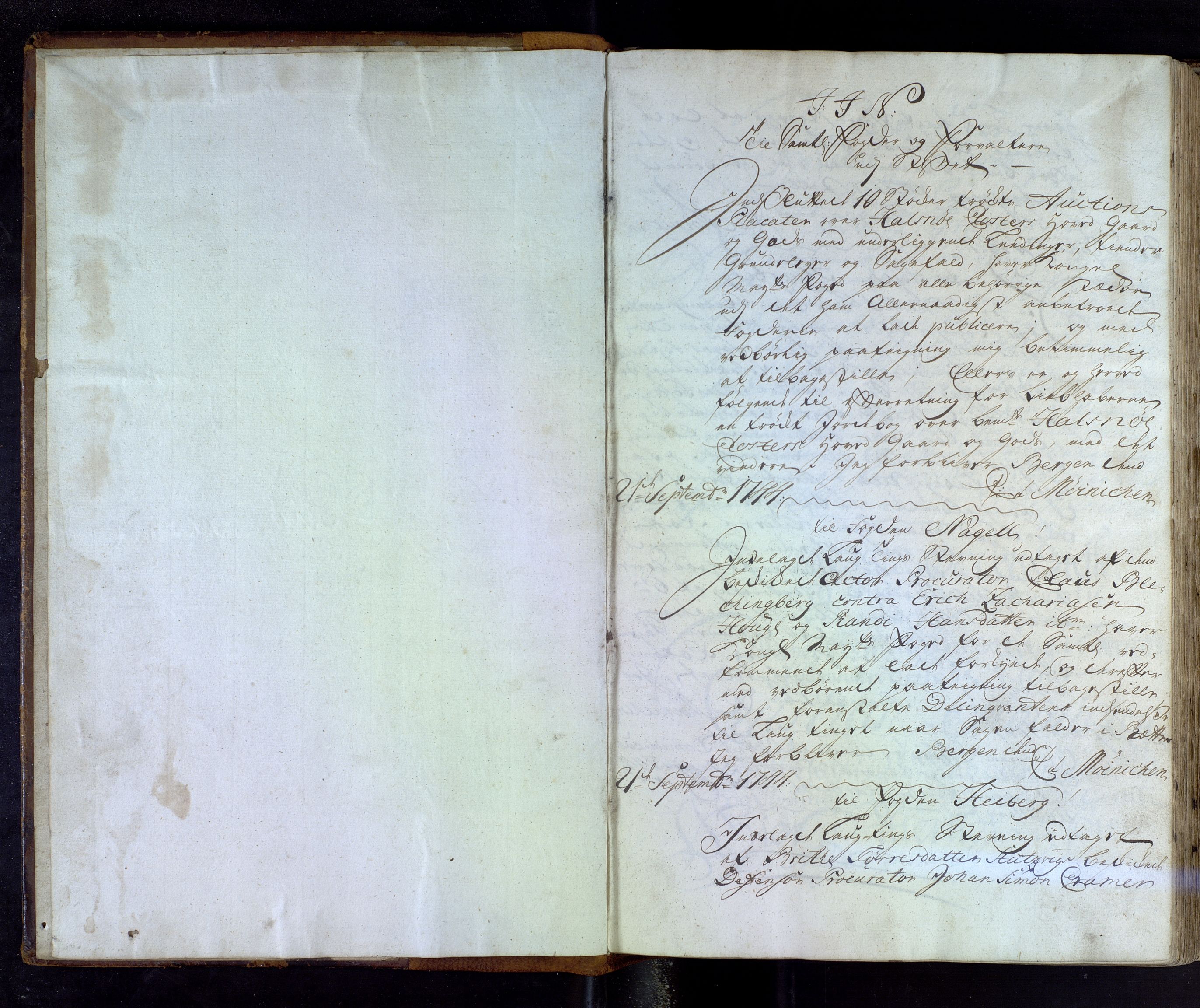 Stiftamtmannen i Bergen, AV/SAB-A-100006/B/Ba/L0024: Lnr. 74: Kopibok for landet, 1744-1749
