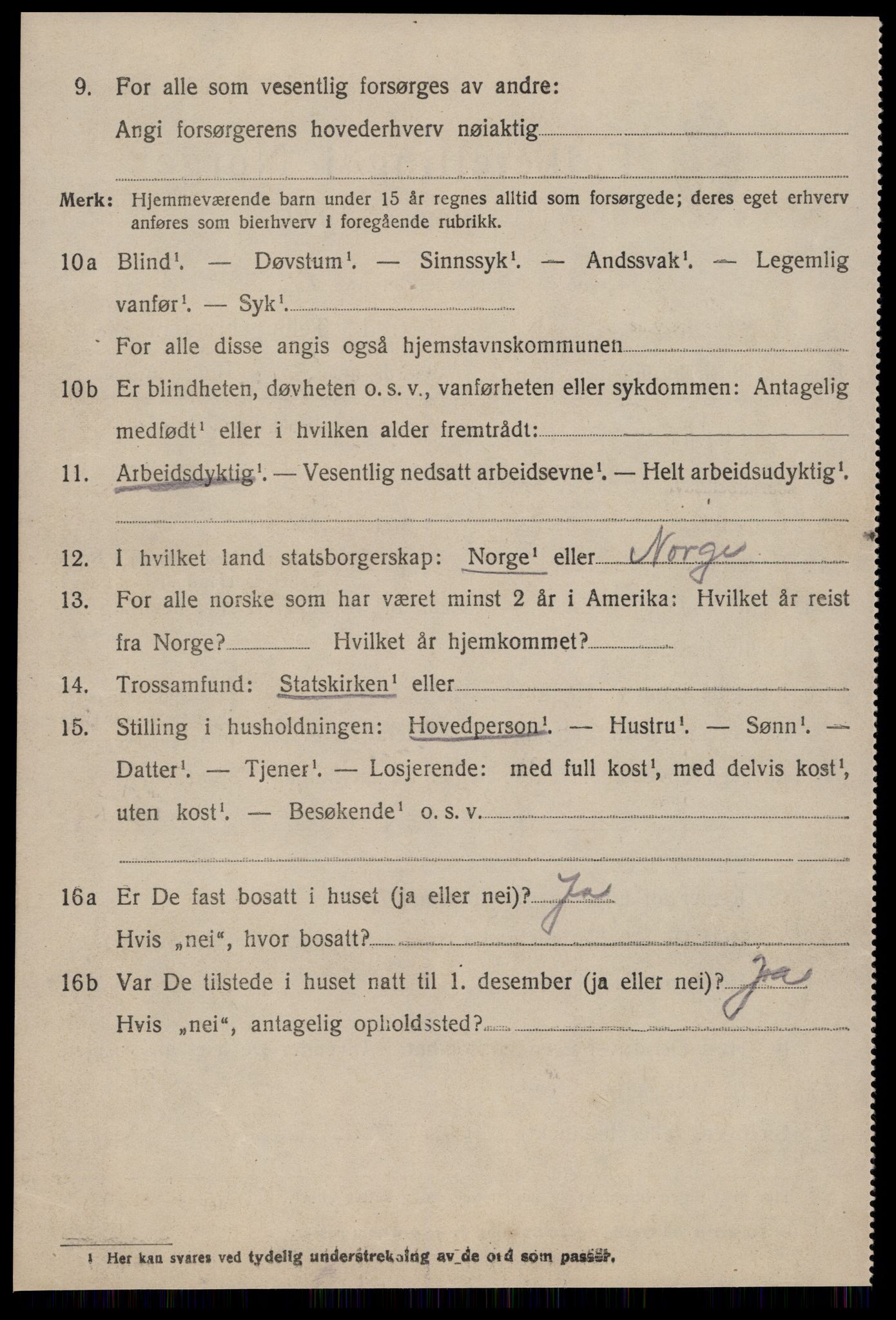 SAT, 1920 census for Aukra, 1920, p. 1612