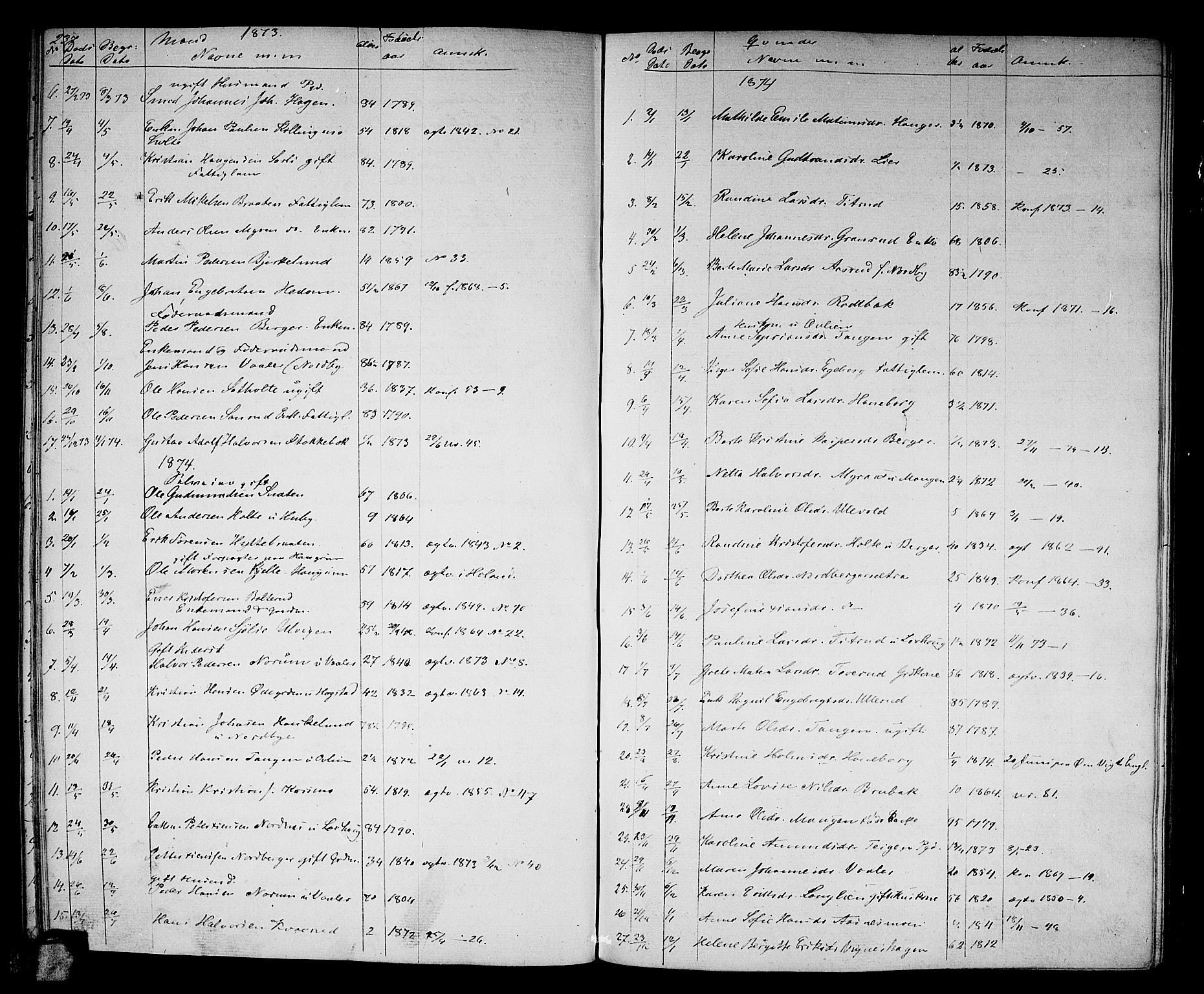 Aurskog prestekontor Kirkebøker, SAO/A-10304a/G/Ga/L0003: Parish register (copy) no. I 3, 1858-1883, p. 237