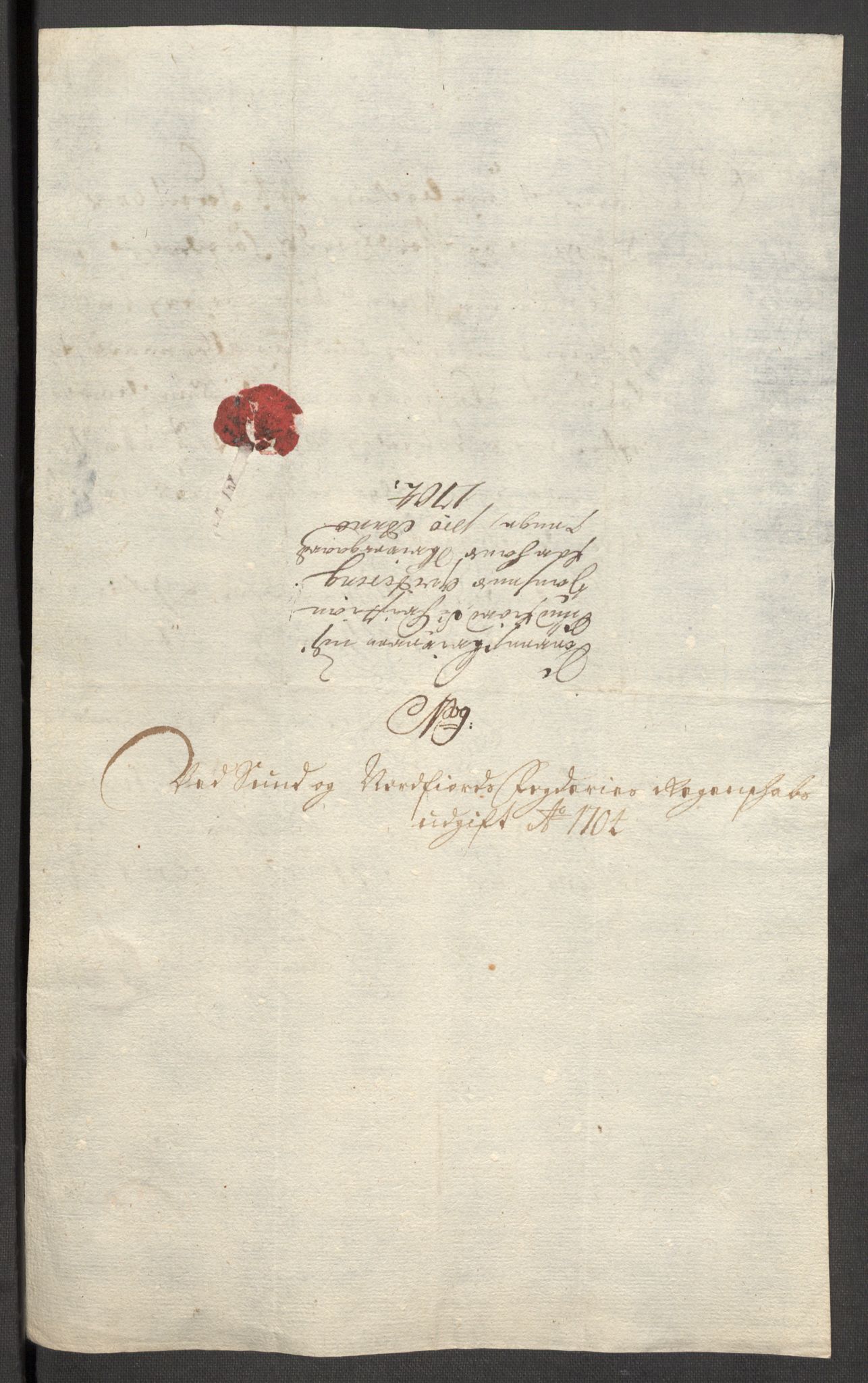 Rentekammeret inntil 1814, Reviderte regnskaper, Fogderegnskap, AV/RA-EA-4092/R53/L3428: Fogderegnskap Sunn- og Nordfjord, 1704, p. 260