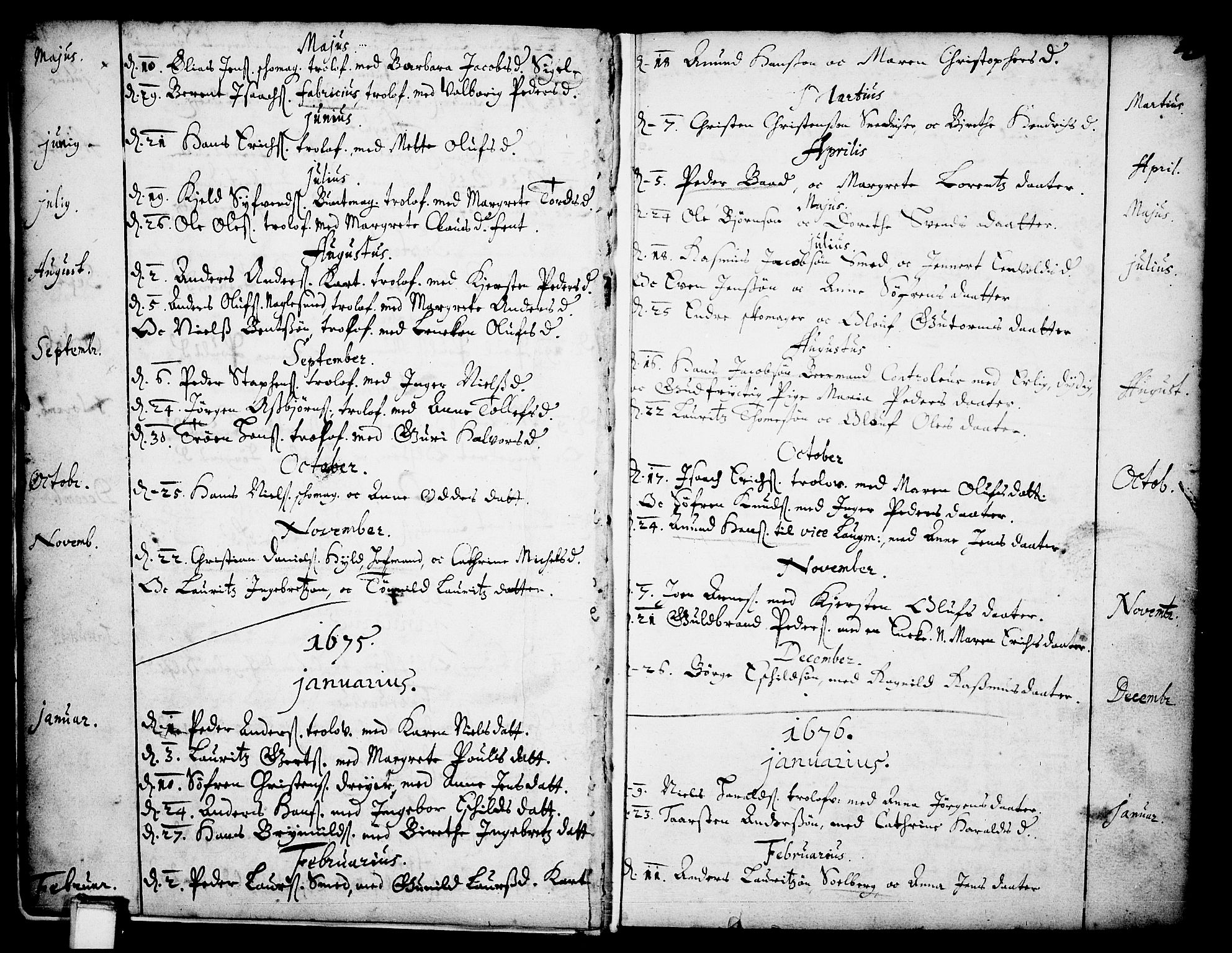 Skien kirkebøker, AV/SAKO-A-302/F/Fa/L0001: Parish register (official) no. 1, 1659-1679, p. 13