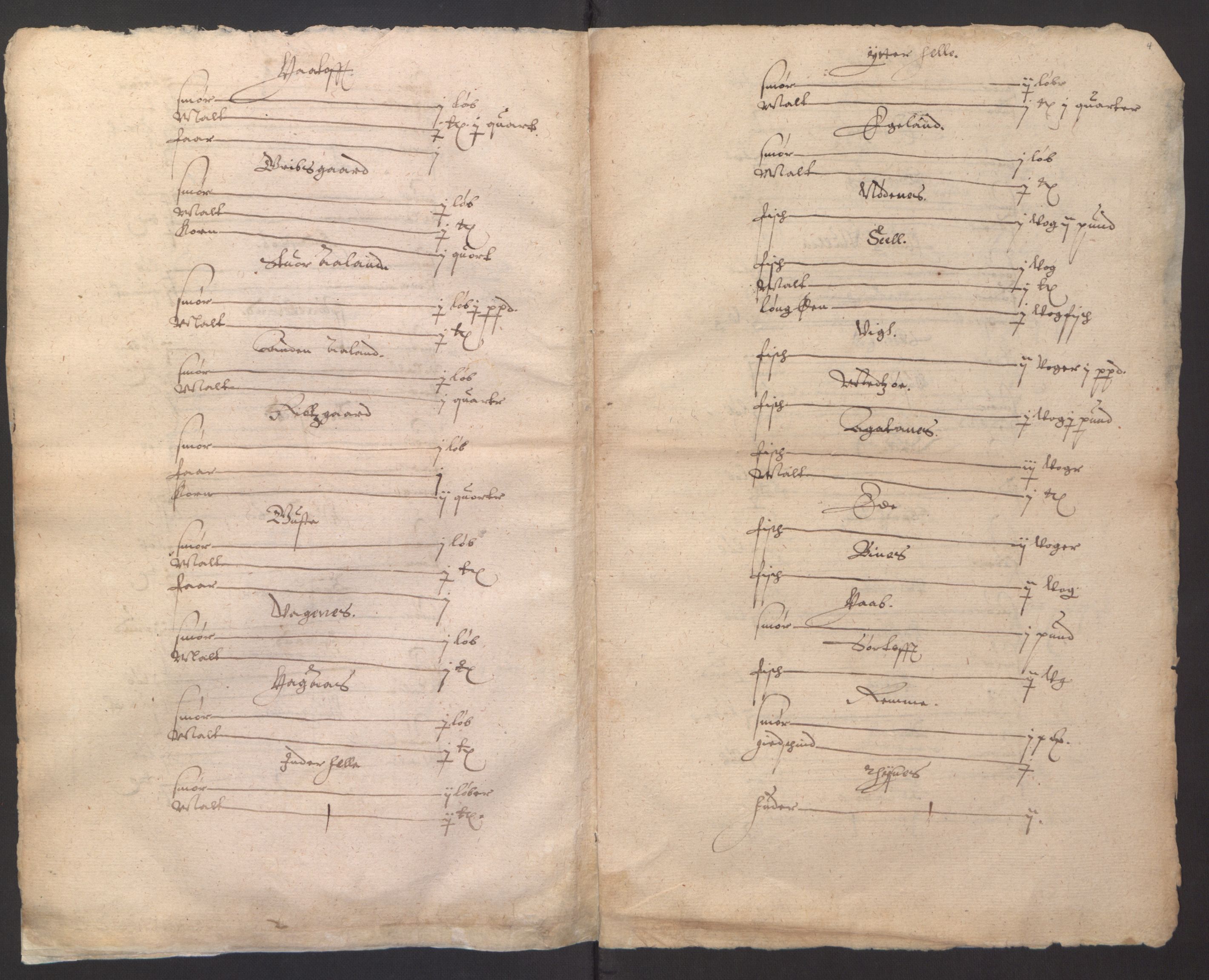 Stattholderembetet 1572-1771, AV/RA-EA-2870/Ek/L0007/0001: Jordebøker til utlikning av rosstjeneste 1624-1626: / Adelsjordebøker, 1624-1625, p. 475