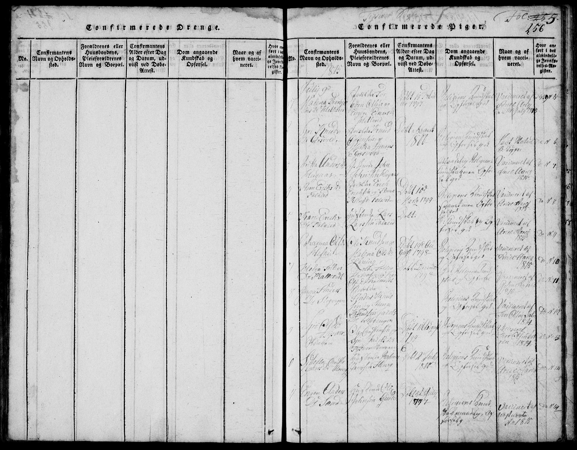 Skjold sokneprestkontor, SAST/A-101847/H/Ha/Hab/L0002: Parish register (copy) no. B 2 /1, 1815-1830, p. 256