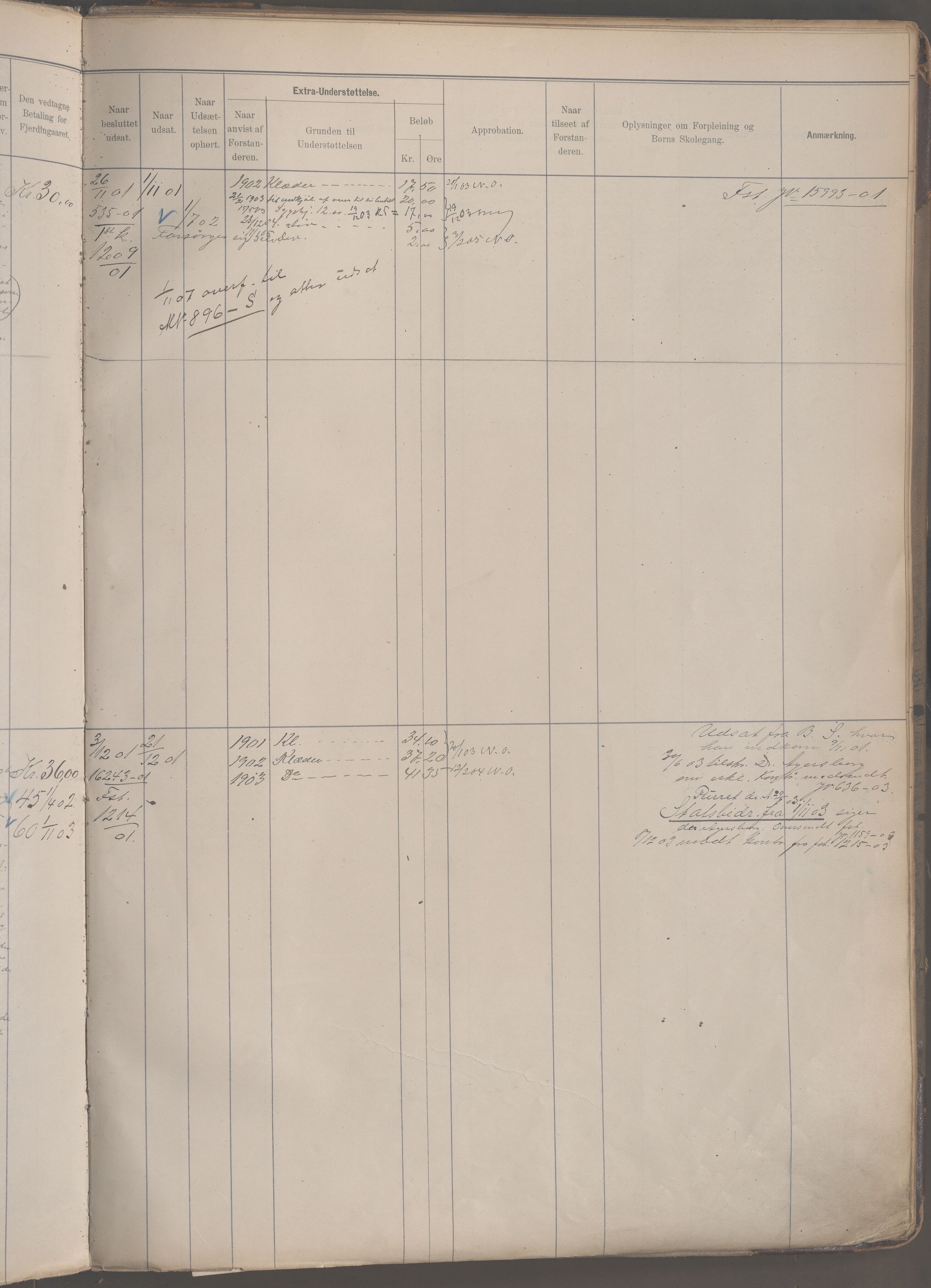 Fattigvesenet, OBA/A-20045/H/Hb/L0004: Manntallsprotokoll. Mnr. 400-1001, 1888-1901, p. 376a