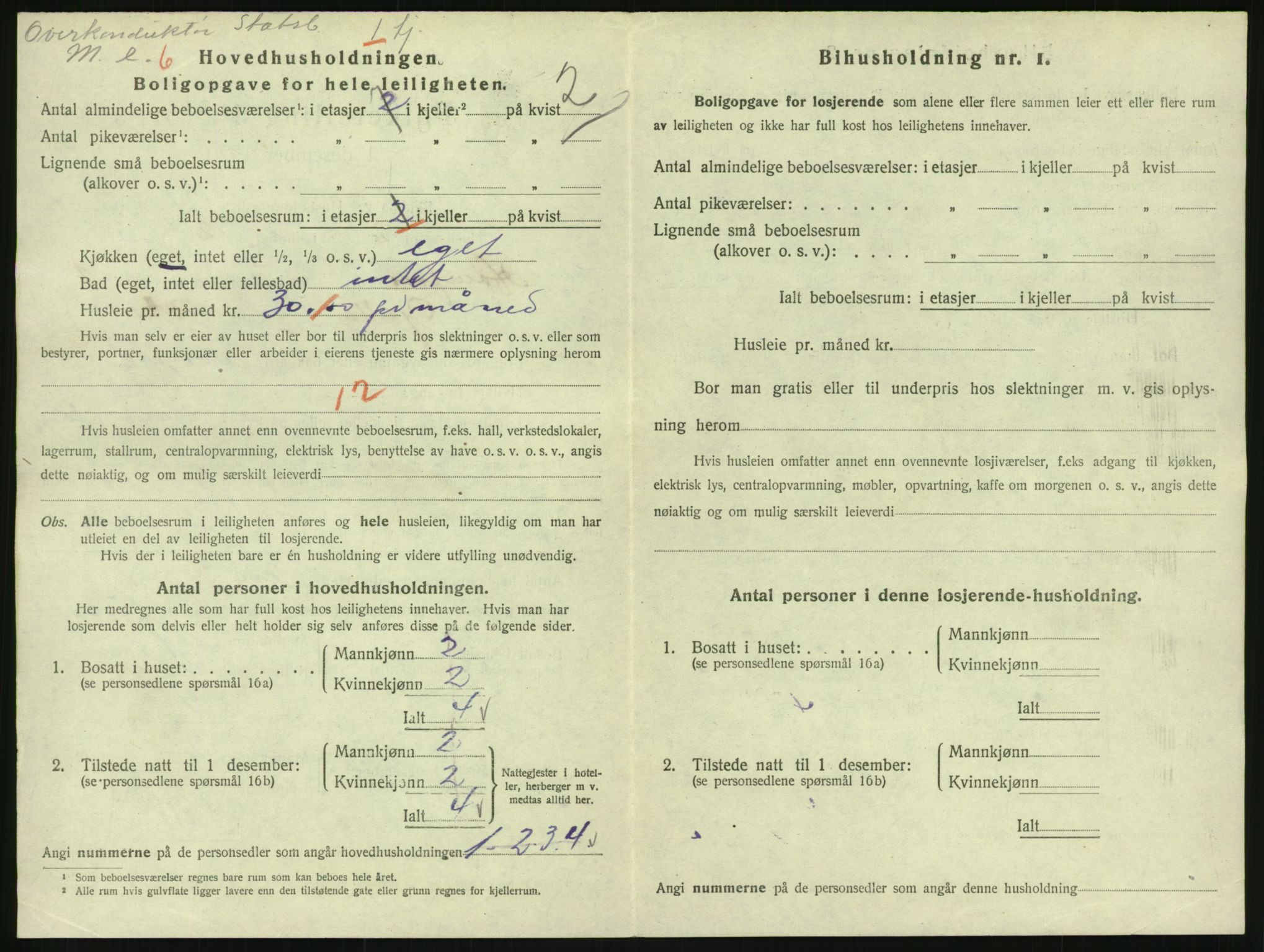 SAKO, 1920 census for Hønefoss, 1920, p. 1149