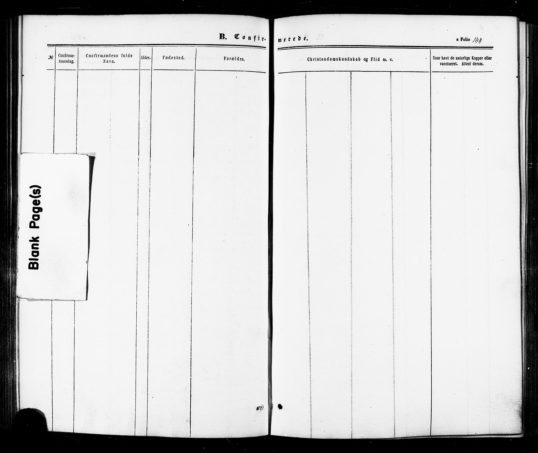 Ministerialprotokoller, klokkerbøker og fødselsregistre - Sør-Trøndelag, SAT/A-1456/674/L0870: Parish register (official) no. 674A02, 1861-1879, p. 144