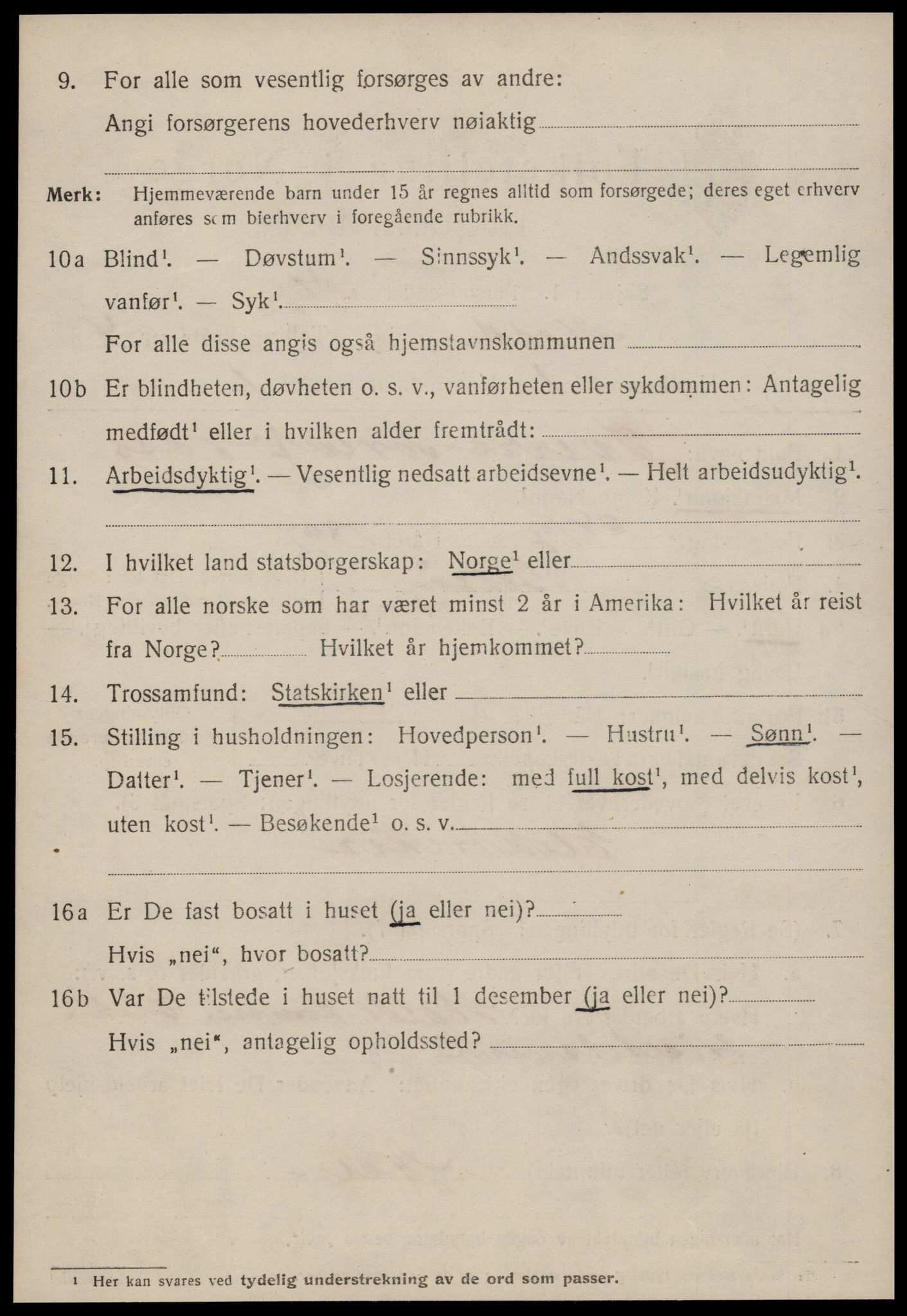 SAT, 1920 census for Molde, 1920, p. 5428