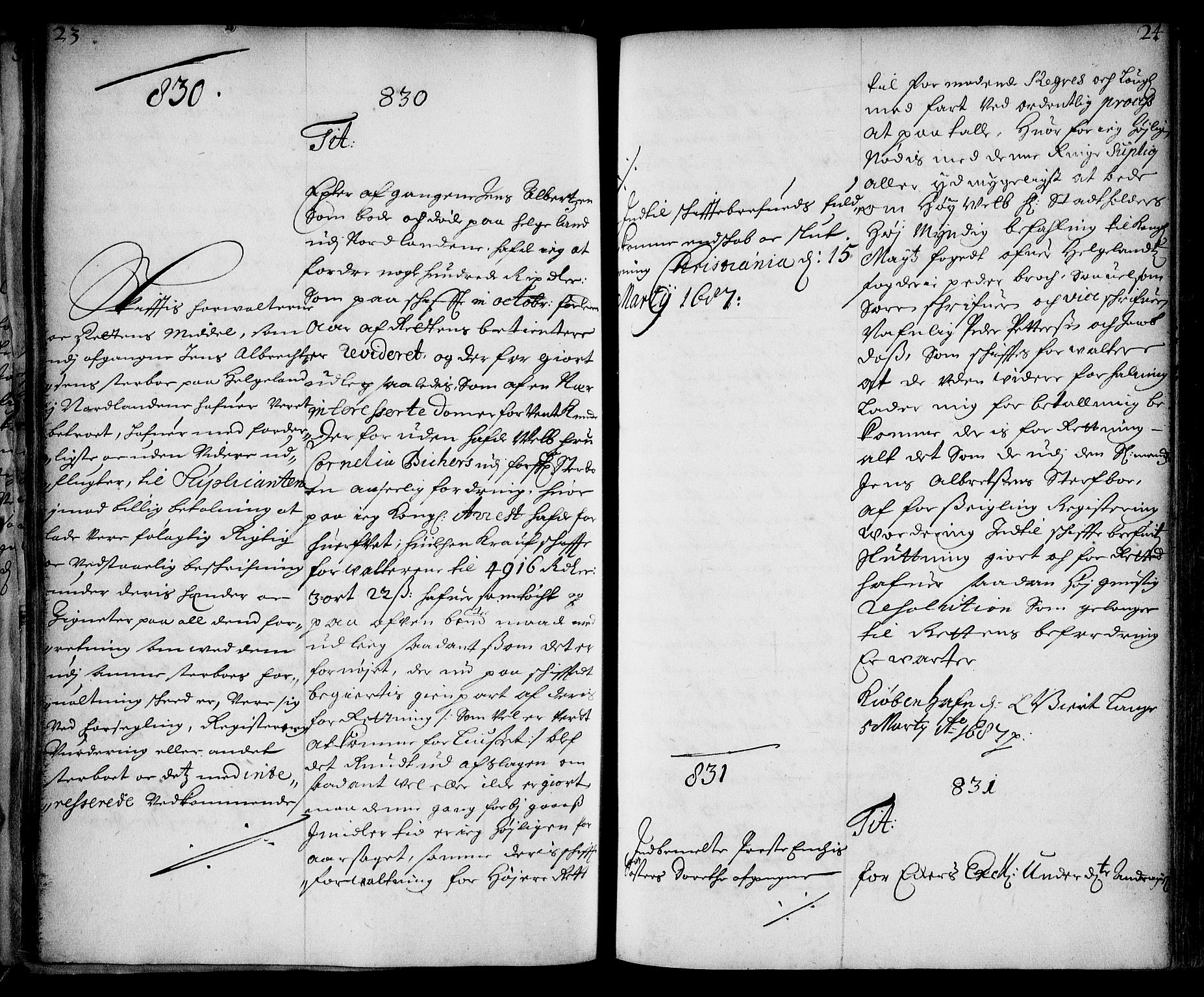 Stattholderembetet 1572-1771, AV/RA-EA-2870/Ae/L0004: Supplikasjons- og resolusjonsprotokoll, 1687, p. 23b-24a