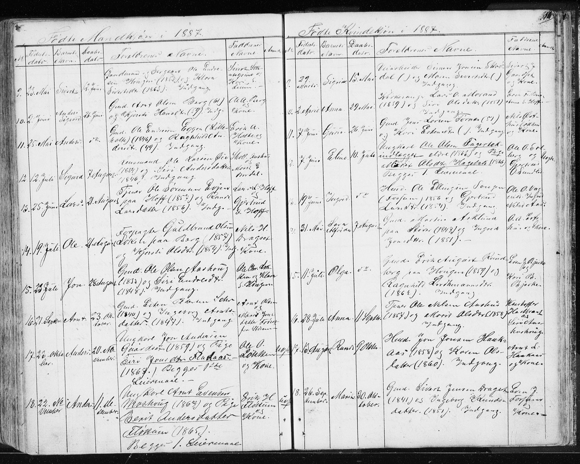 Ministerialprotokoller, klokkerbøker og fødselsregistre - Sør-Trøndelag, SAT/A-1456/689/L1043: Parish register (copy) no. 689C02, 1816-1892, p. 344