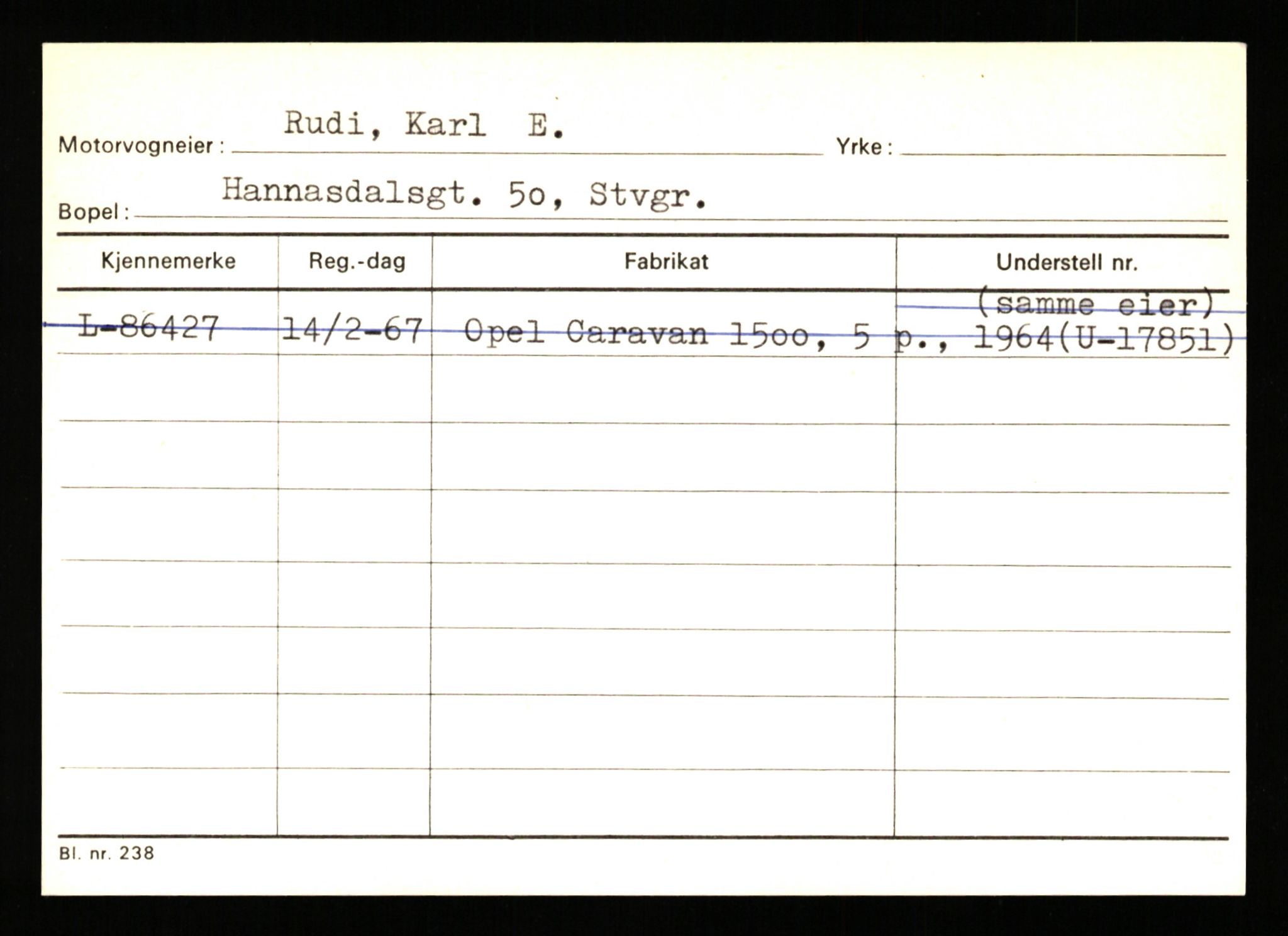 Stavanger trafikkstasjon, SAST/A-101942/0/H/L0031: Refve - Ræg, 1930-1971, p. 2412