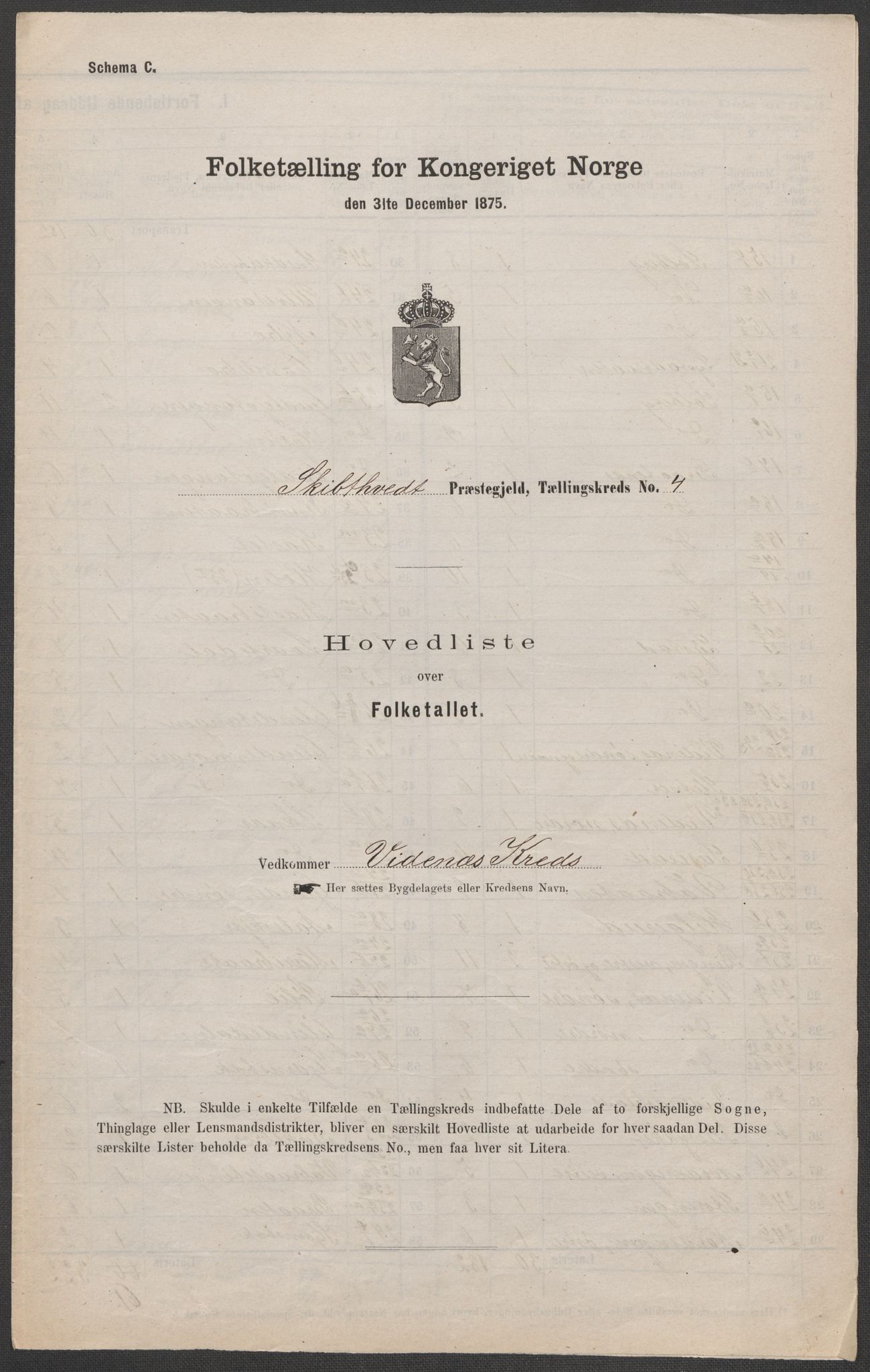 RA, 1875 census for 0127P Skiptvet, 1875, p. 16