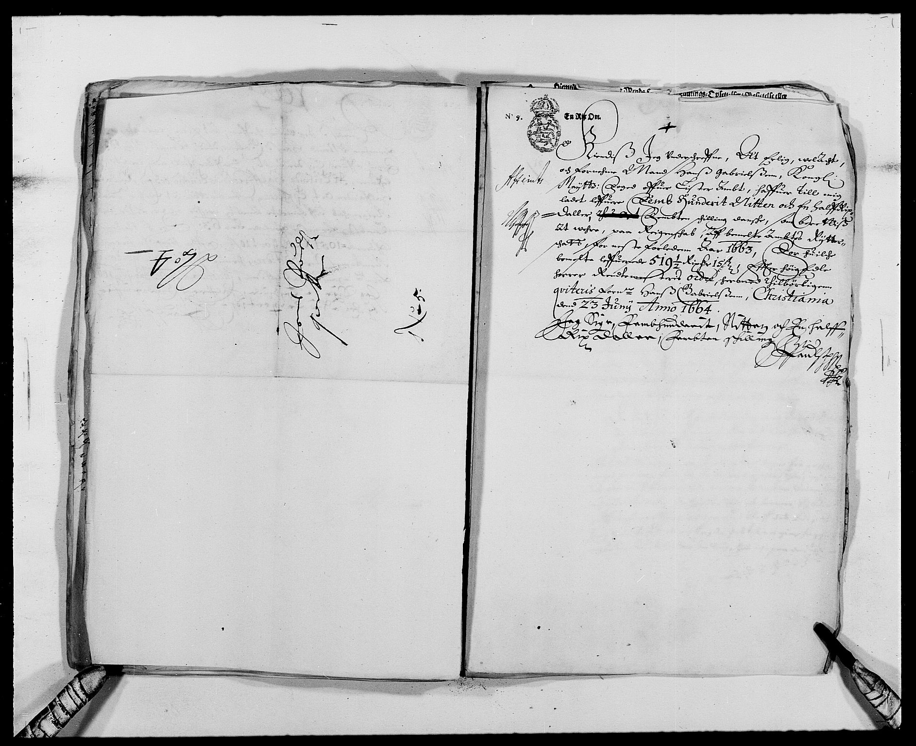 Rentekammeret inntil 1814, Reviderte regnskaper, Fogderegnskap, AV/RA-EA-4092/R41/L2523: Fogderegnskap Lista, 1663-1664, p. 196