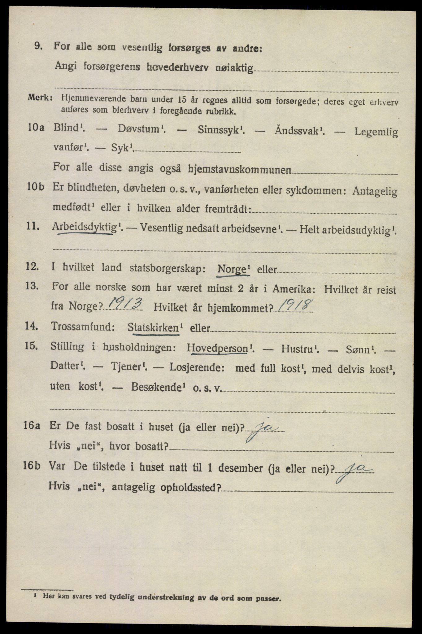SAKO, 1920 census for Brunlanes, 1920, p. 10486