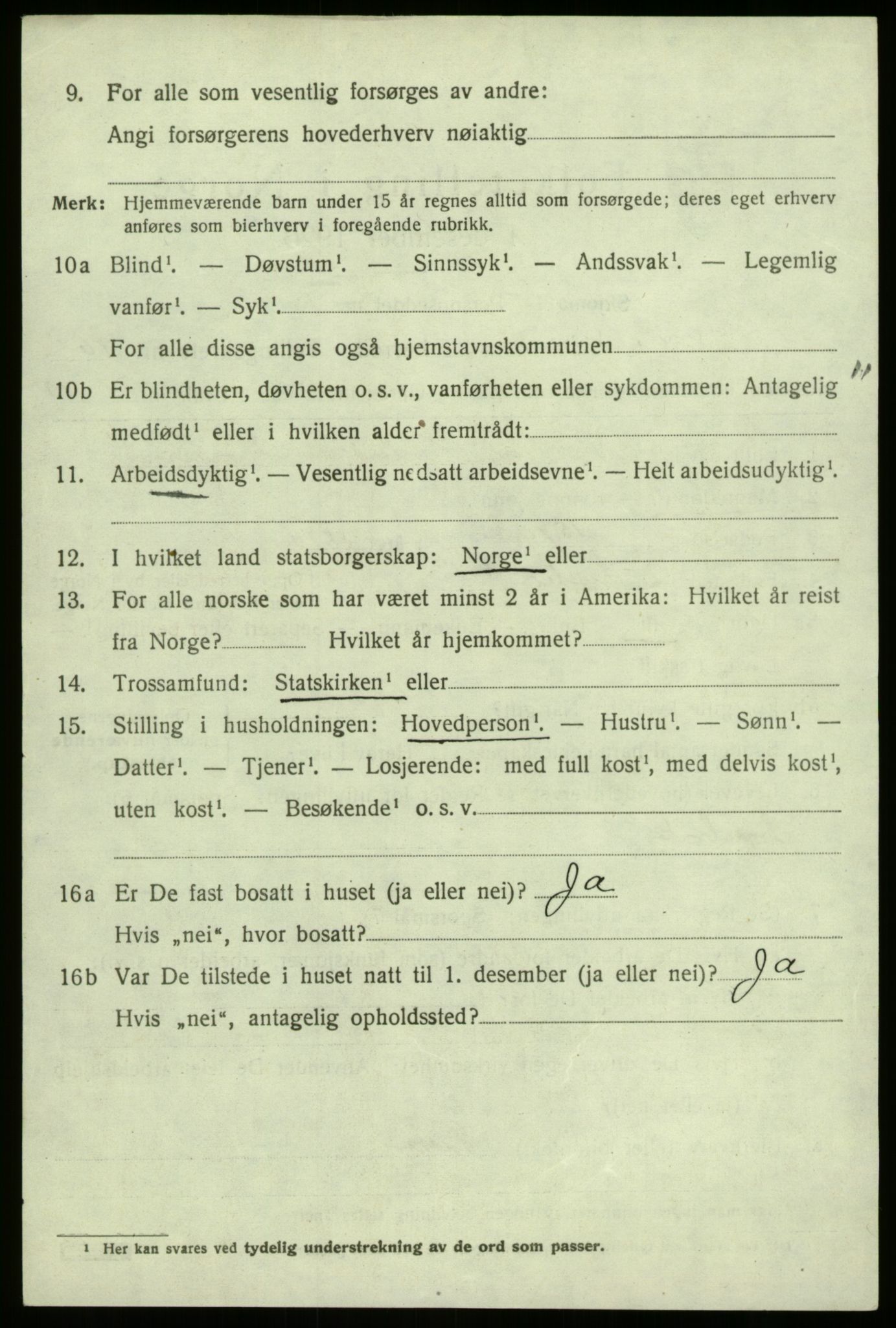 SAB, 1920 census for Luster, 1920, p. 5373