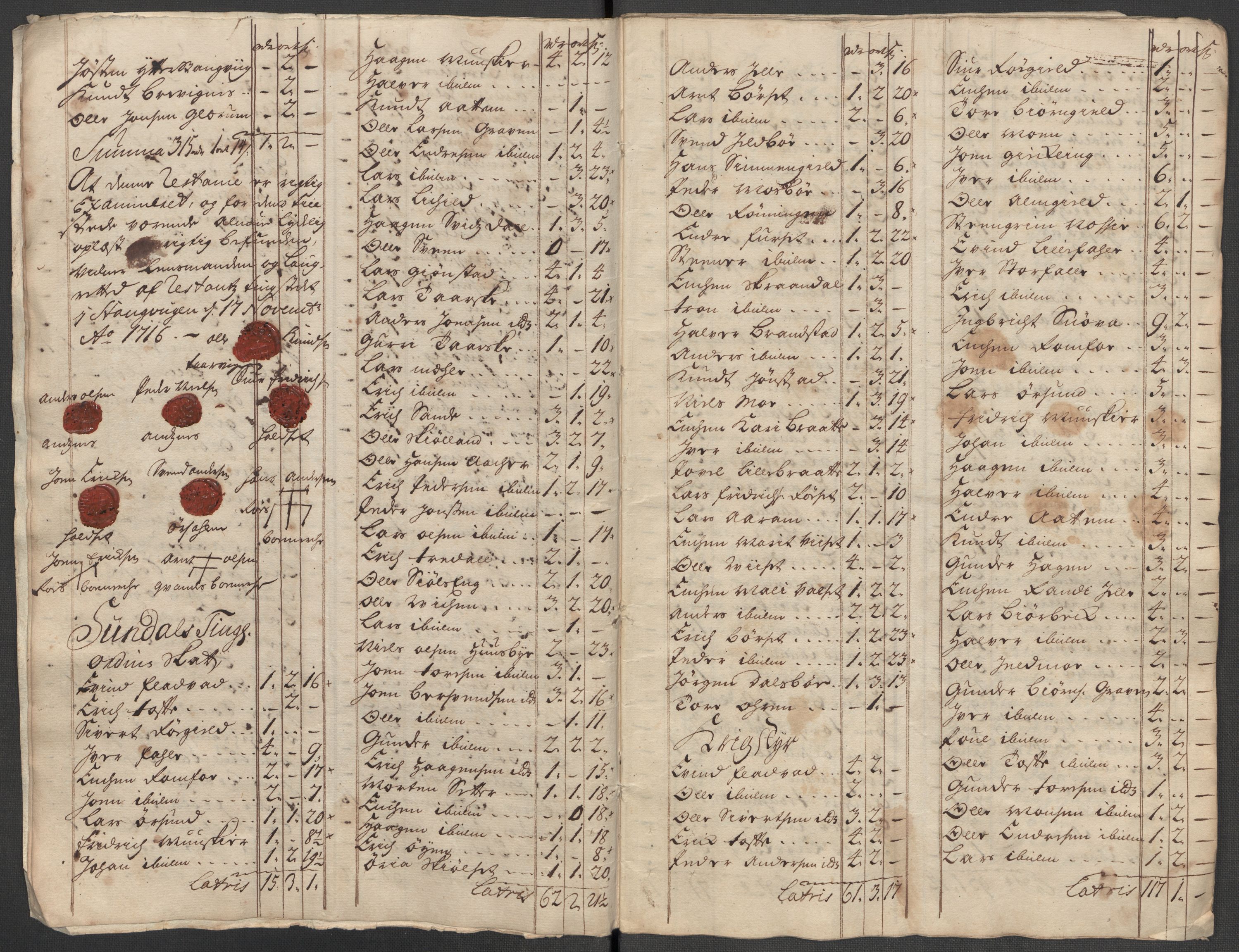Rentekammeret inntil 1814, Reviderte regnskaper, Fogderegnskap, RA/EA-4092/R56/L3749: Fogderegnskap Nordmøre, 1716, p. 235