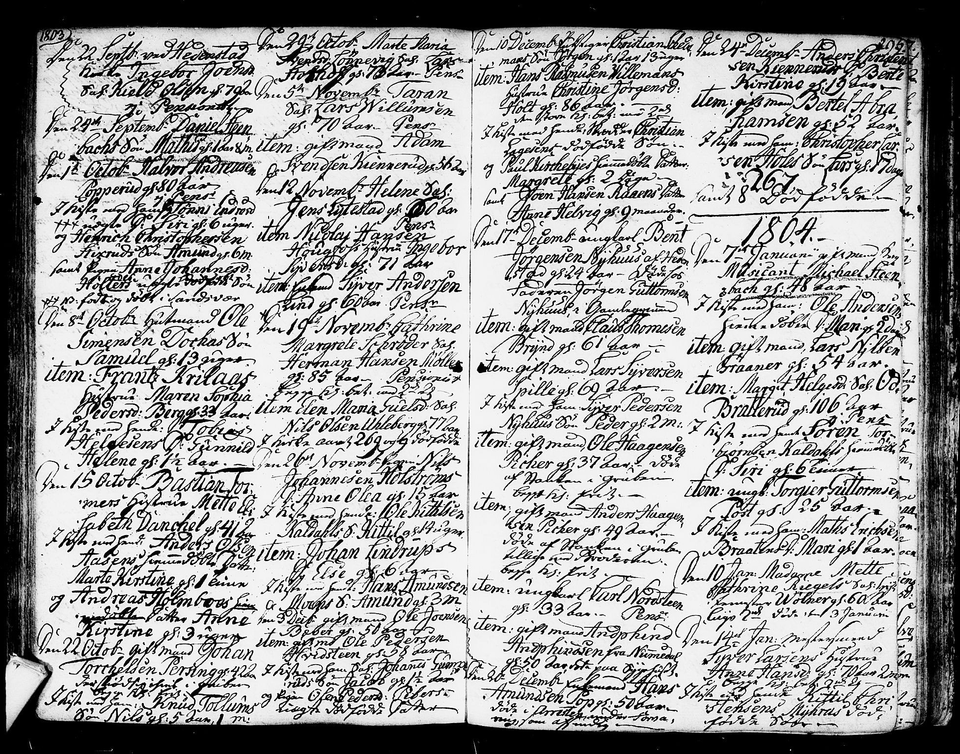 Kongsberg kirkebøker, SAKO/A-22/F/Fa/L0007: Parish register (official) no. I 7, 1795-1816, p. 295