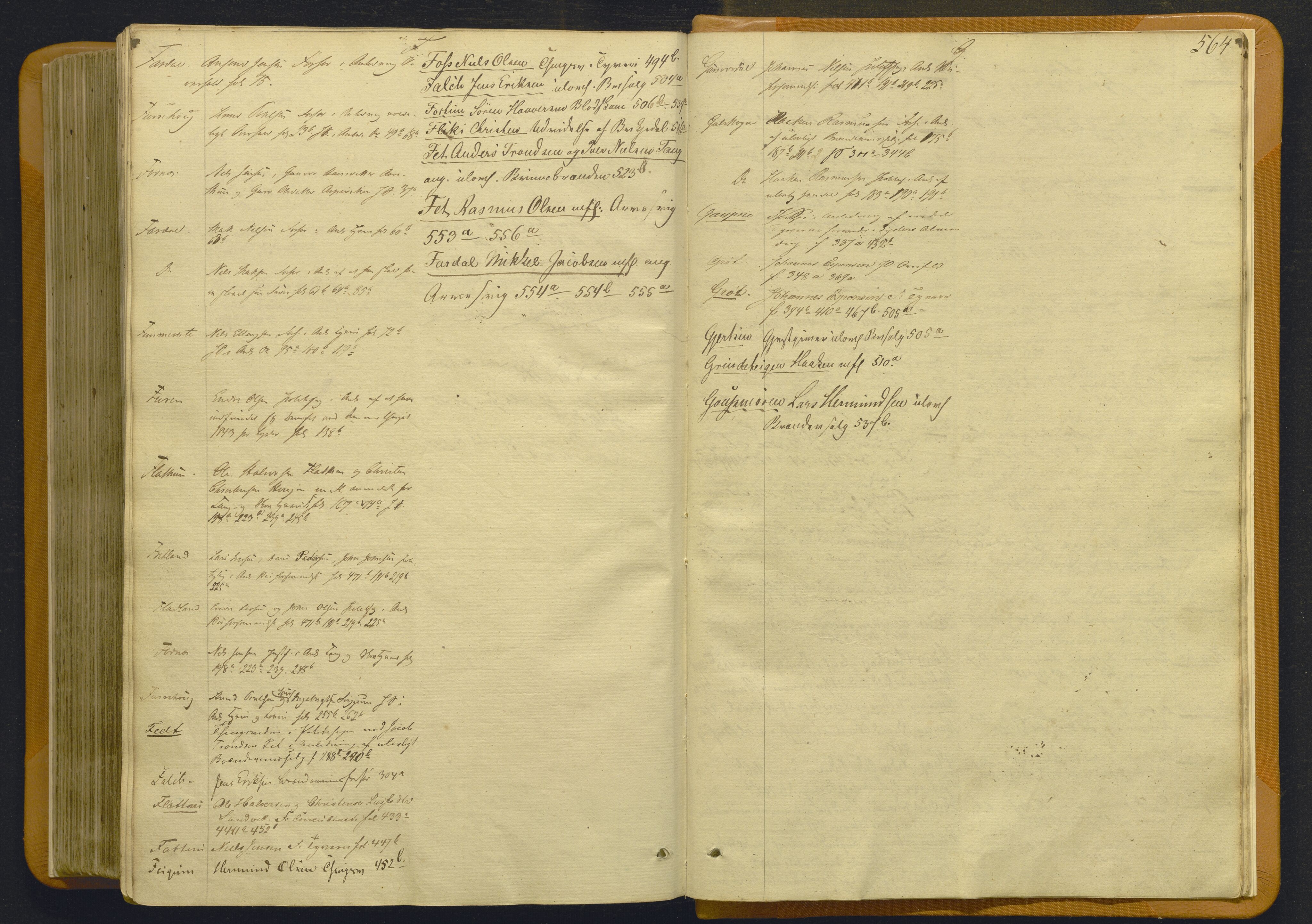Indre Sogn tingrett, AV/SAB-A-3301/1/F/Fb/Fbc/L0007: Offentlege saker, Ba 7, 1843-1849, p. 563b-564a