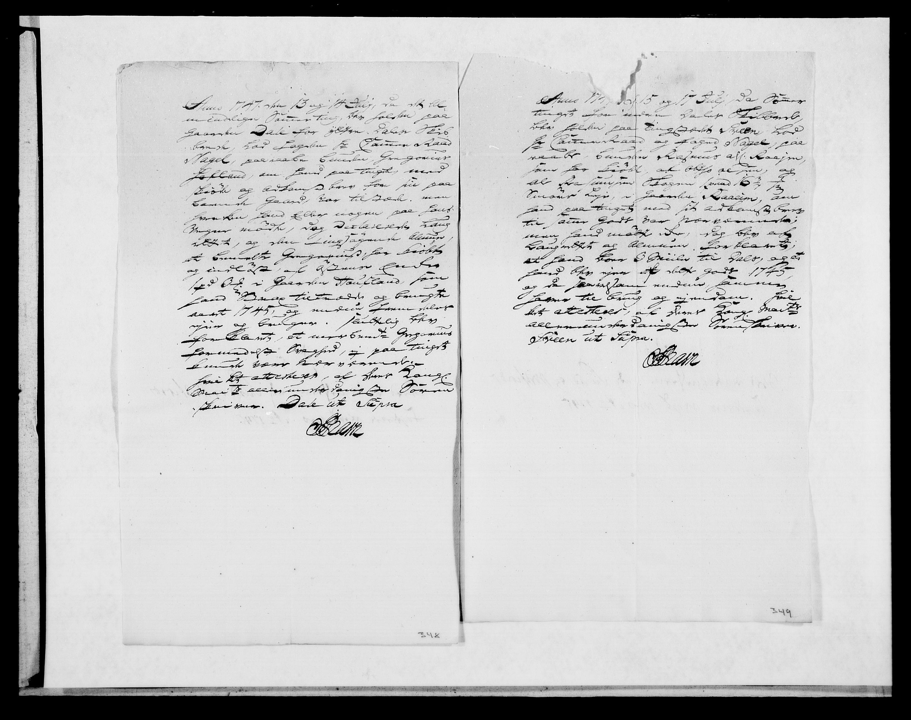 Rentekammeret inntil 1814, Reviderte regnskaper, Fogderegnskap, AV/RA-EA-4092/R53/L3471: Fogderegnskap Sunn- og Nordfjord, 1745, p. 354