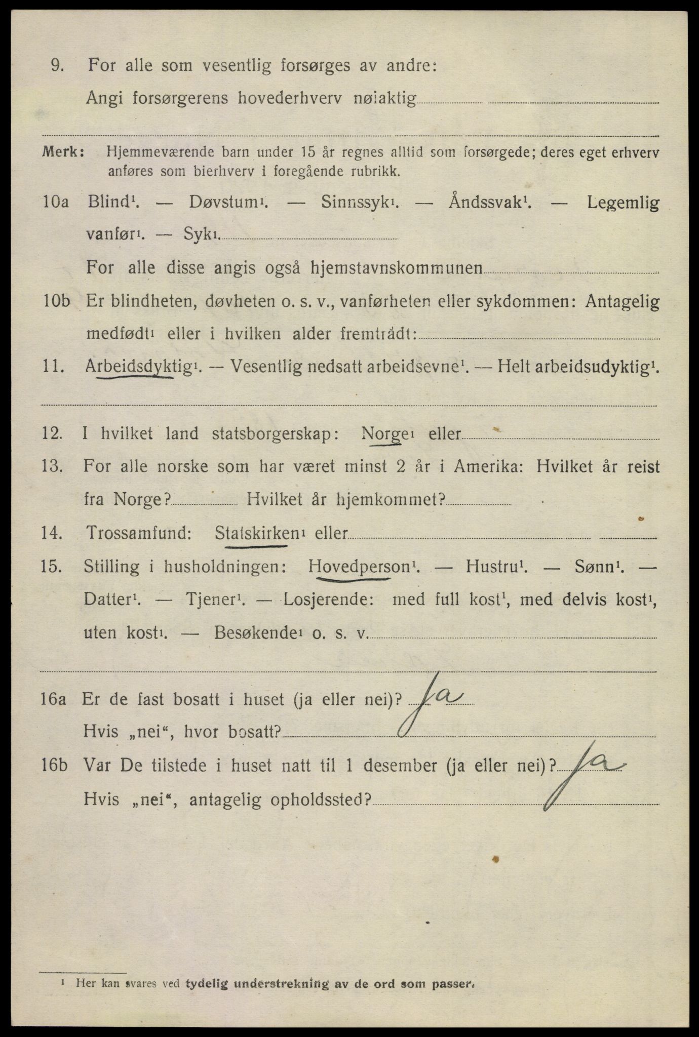 SAKO, 1920 census for Hedrum, 1920, p. 10794