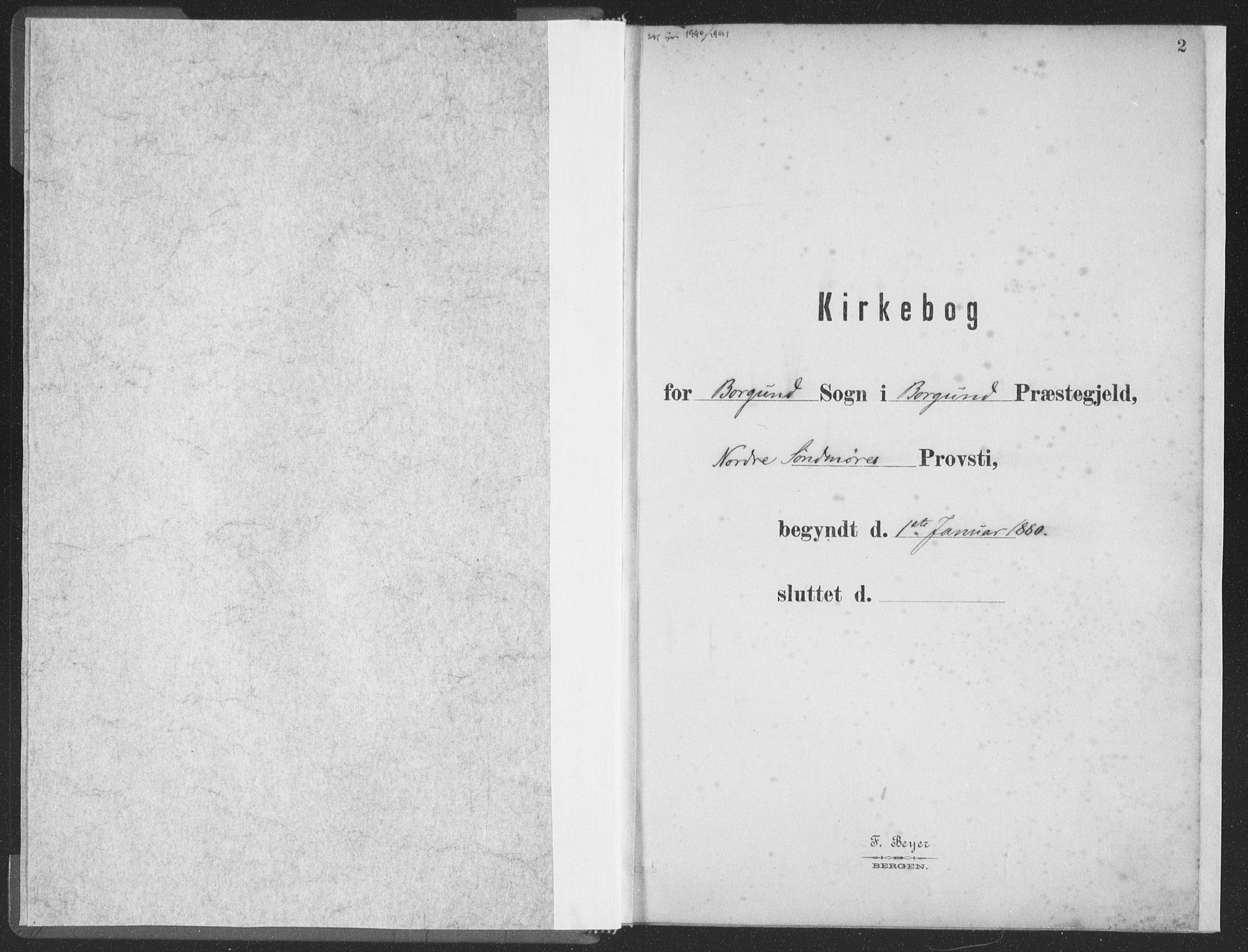 Ministerialprotokoller, klokkerbøker og fødselsregistre - Møre og Romsdal, AV/SAT-A-1454/528/L0401: Parish register (official) no. 528A12I, 1880-1920, p. 2