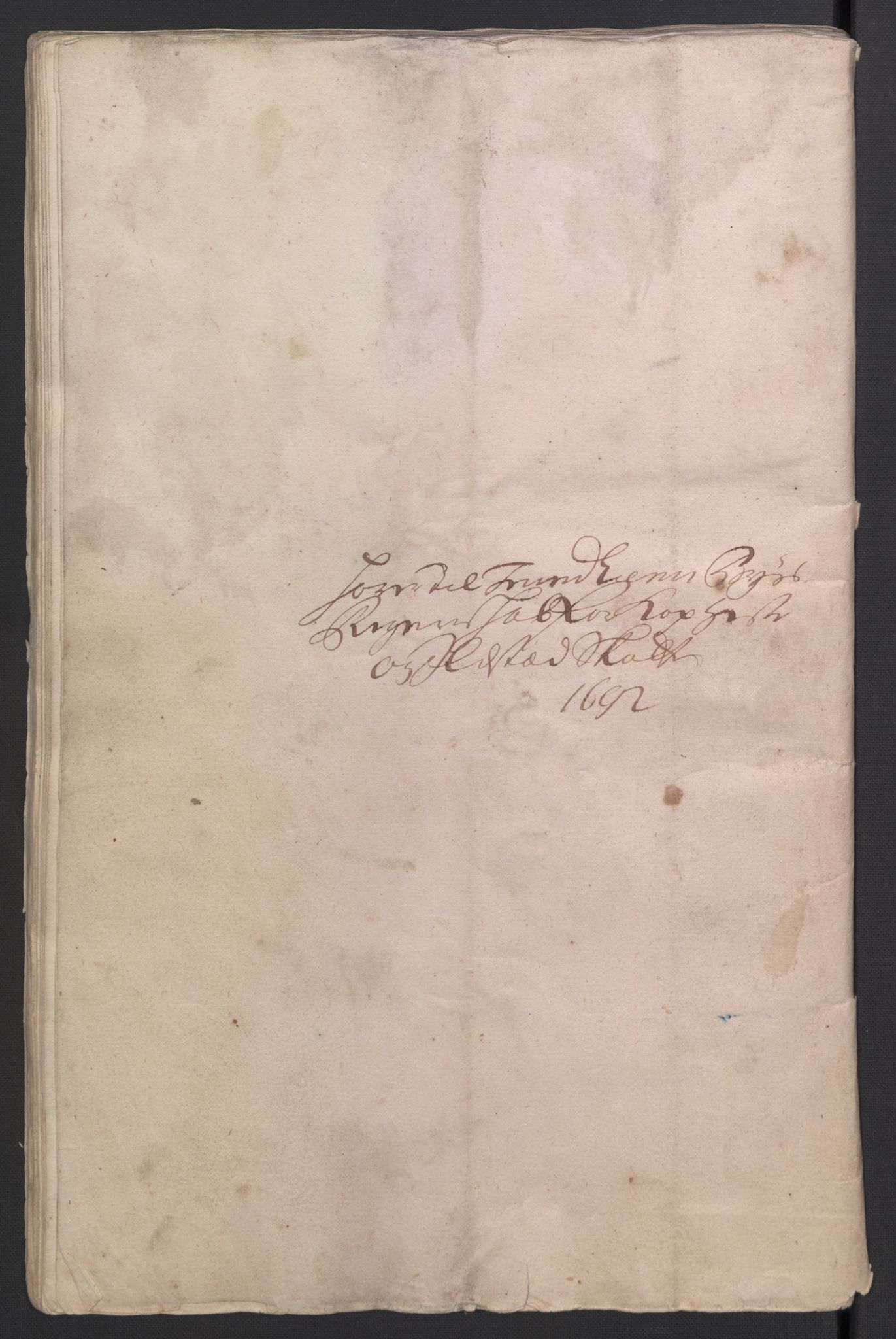 Rentekammeret inntil 1814, Reviderte regnskaper, Byregnskaper, RA/EA-4066/R/Rs/L0506: [S2] Kontribusjonsregnskap, 1691-1692, p. 631