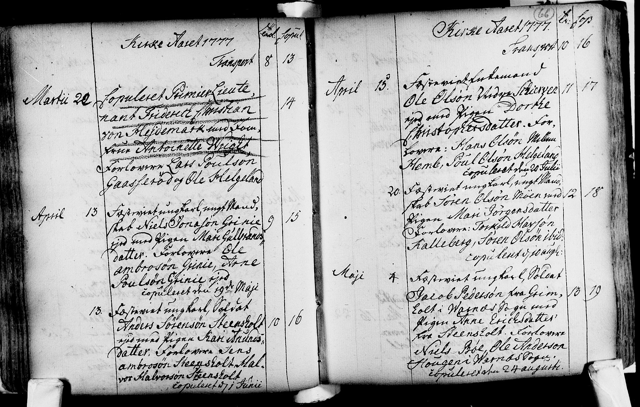 Lardal kirkebøker, AV/SAKO-A-350/F/Fa/L0004: Parish register (official) no. i 4, 1733-1815, p. 66