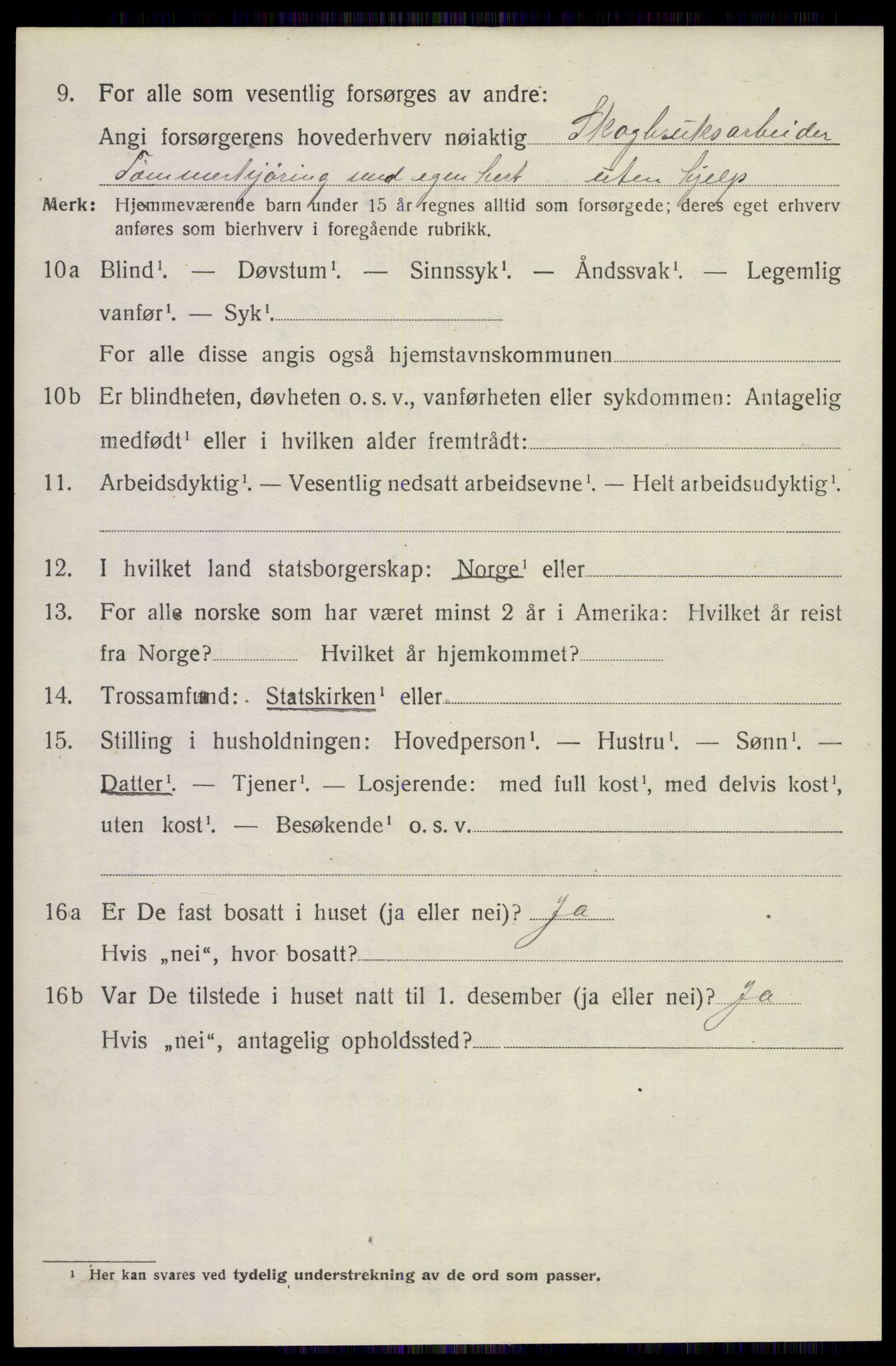 SAKO, 1920 census for Holla, 1920, p. 7958