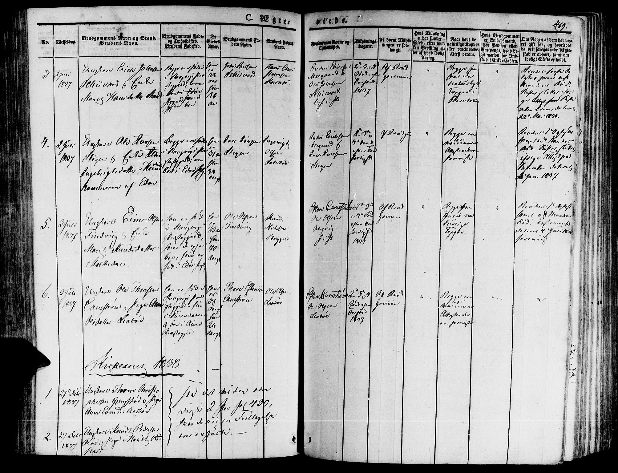 Ministerialprotokoller, klokkerbøker og fødselsregistre - Møre og Romsdal, AV/SAT-A-1454/592/L1025: Parish register (official) no. 592A03 /2, 1831-1849, p. 469