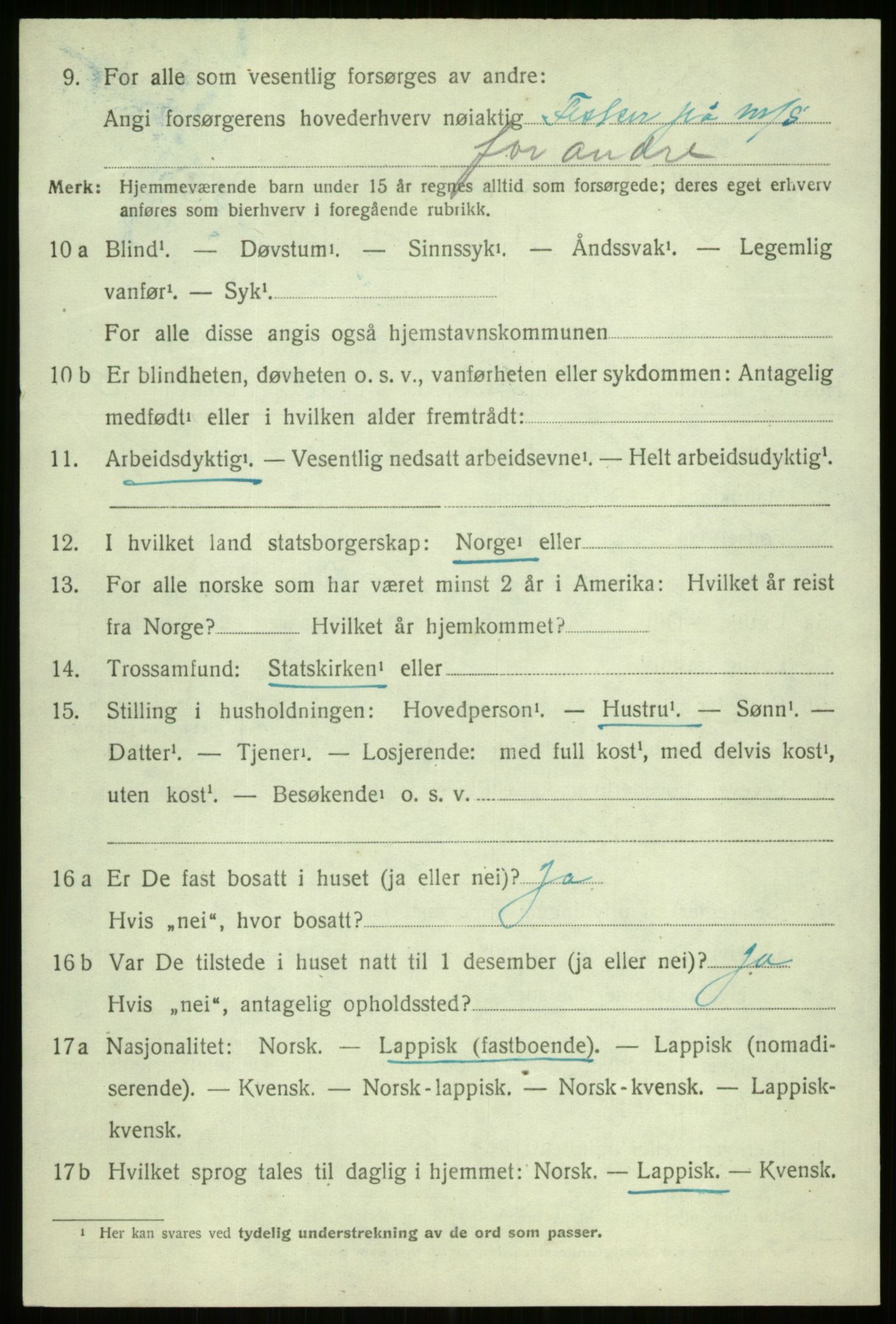 SATØ, 1920 census for Ibestad, 1920, p. 6755