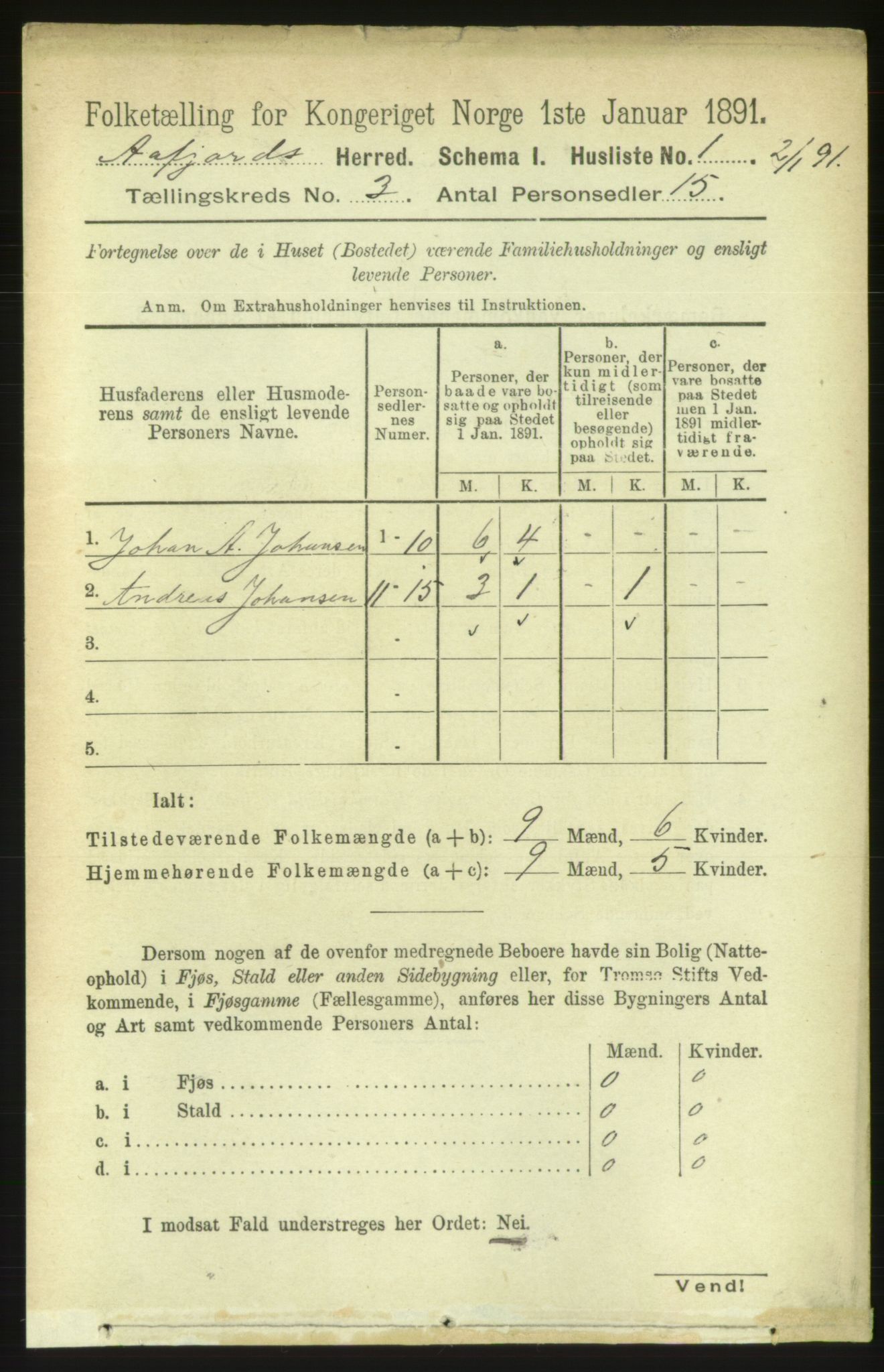 RA, 1891 census for 1630 Åfjord, 1891, p. 552