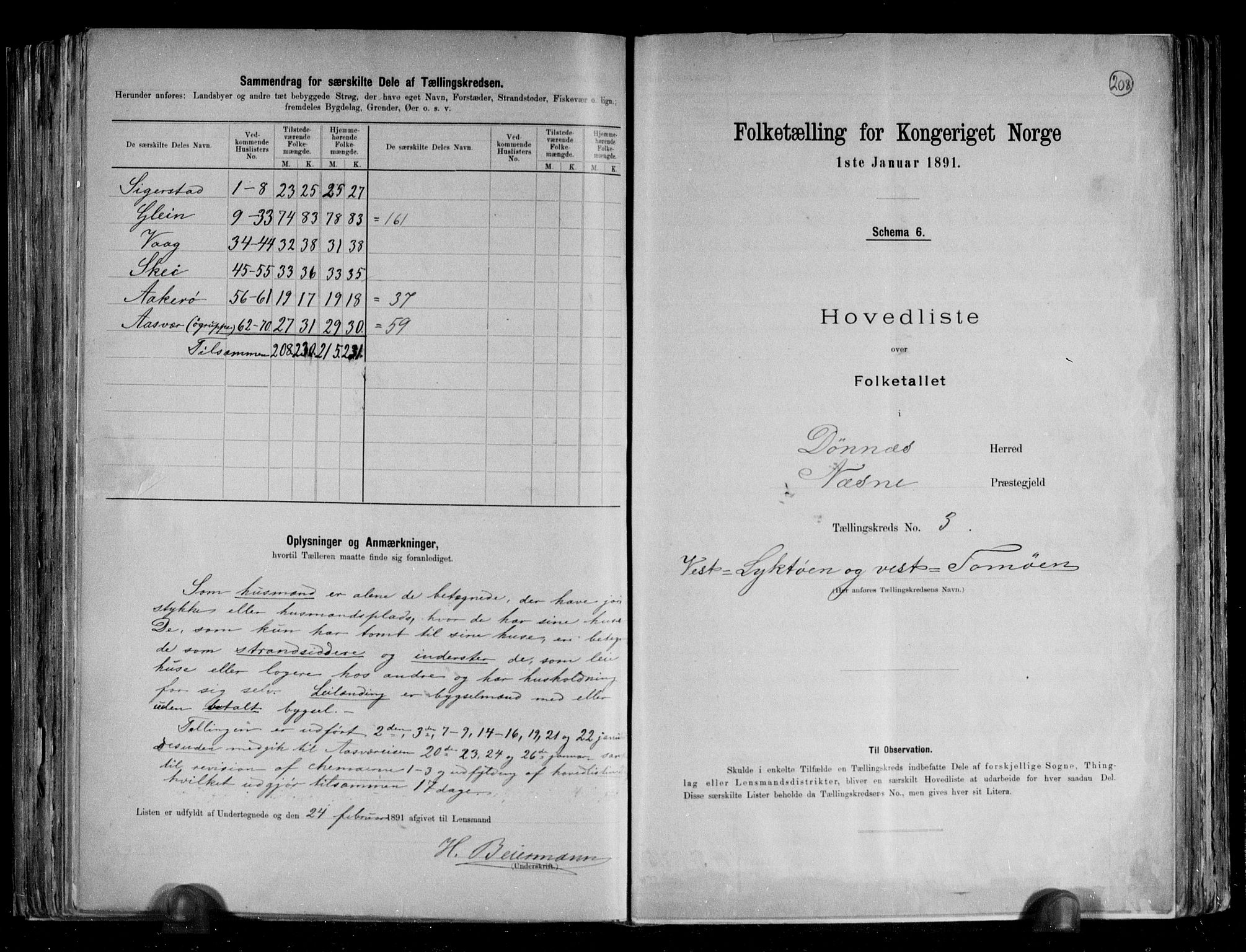 RA, 1891 census for 1827 Dønnes, 1891, p. 10