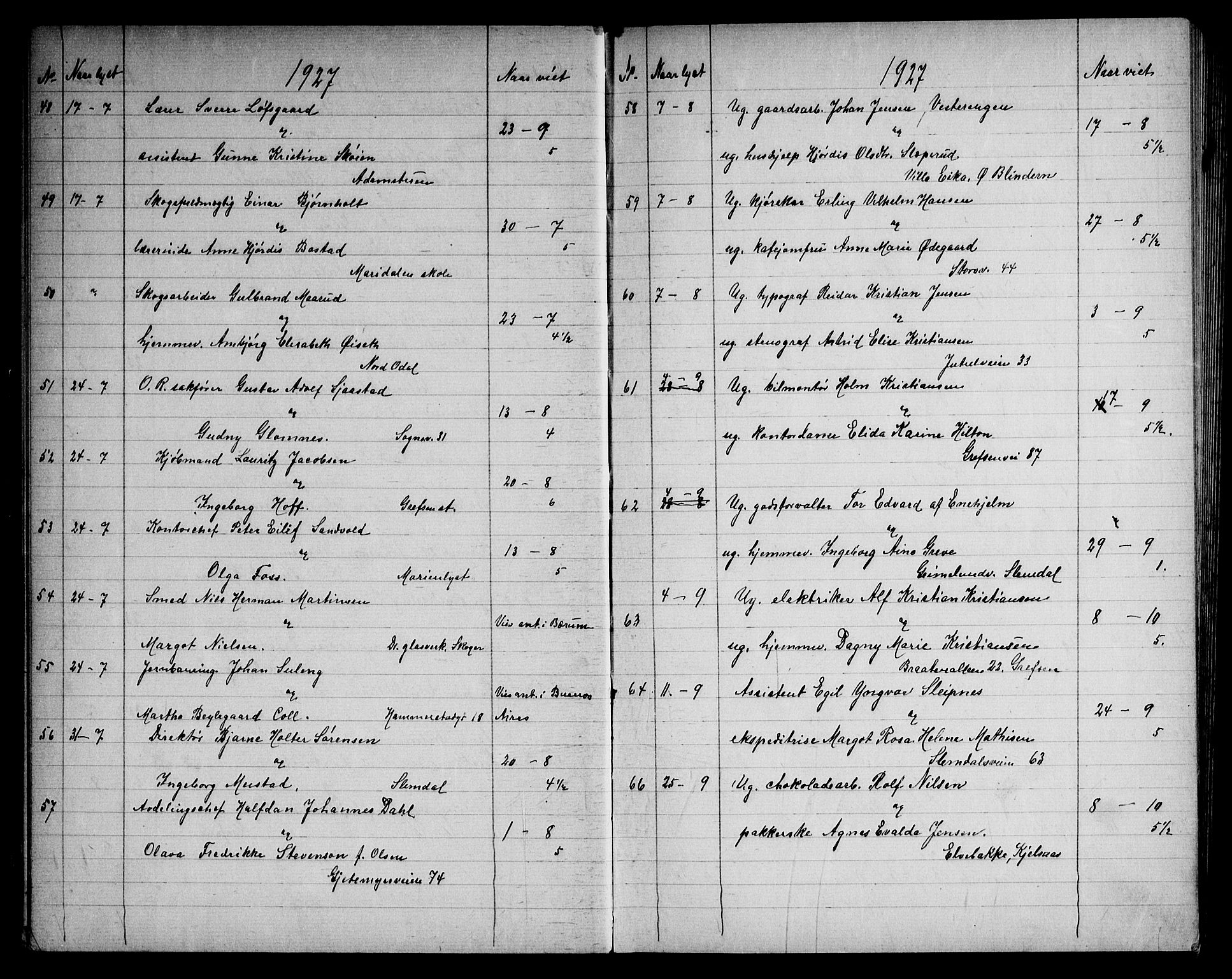 Vestre Aker prestekontor Kirkebøker, AV/SAO-A-10025/G/Ga/L0009: Parish register (copy) no. I 9, 1924-1950