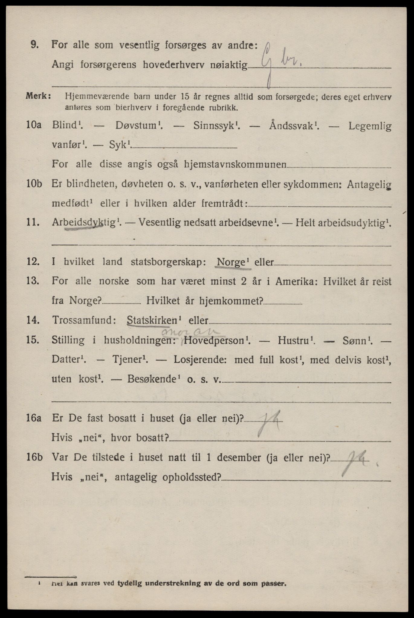 SAST, 1920 census for Hjelmeland, 1920, p. 4414