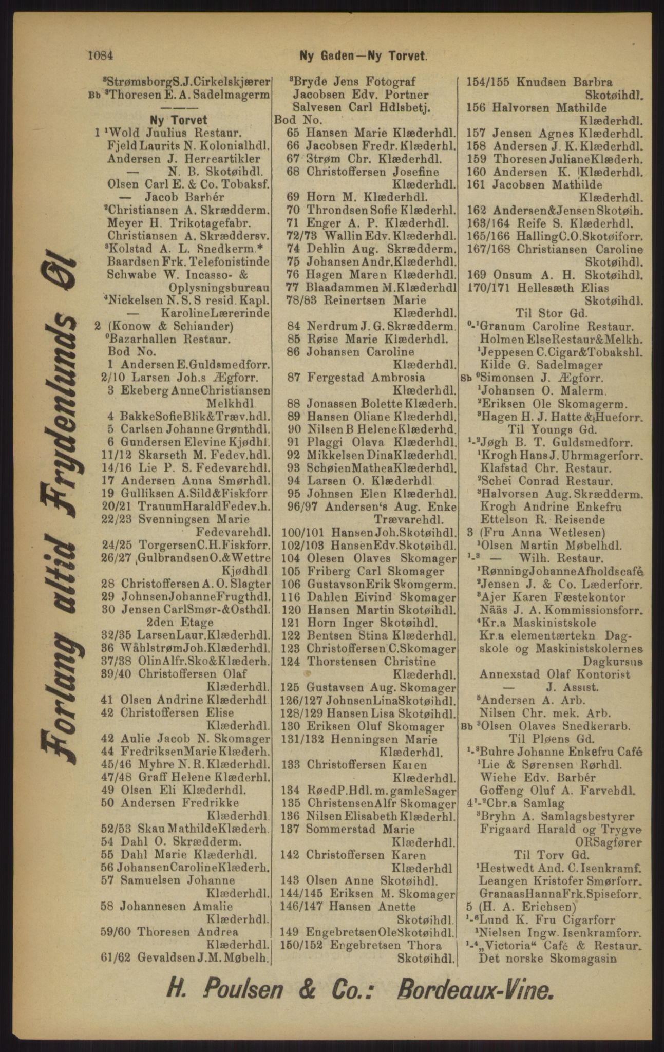 Kristiania/Oslo adressebok, PUBL/-, 1902, p. 1084