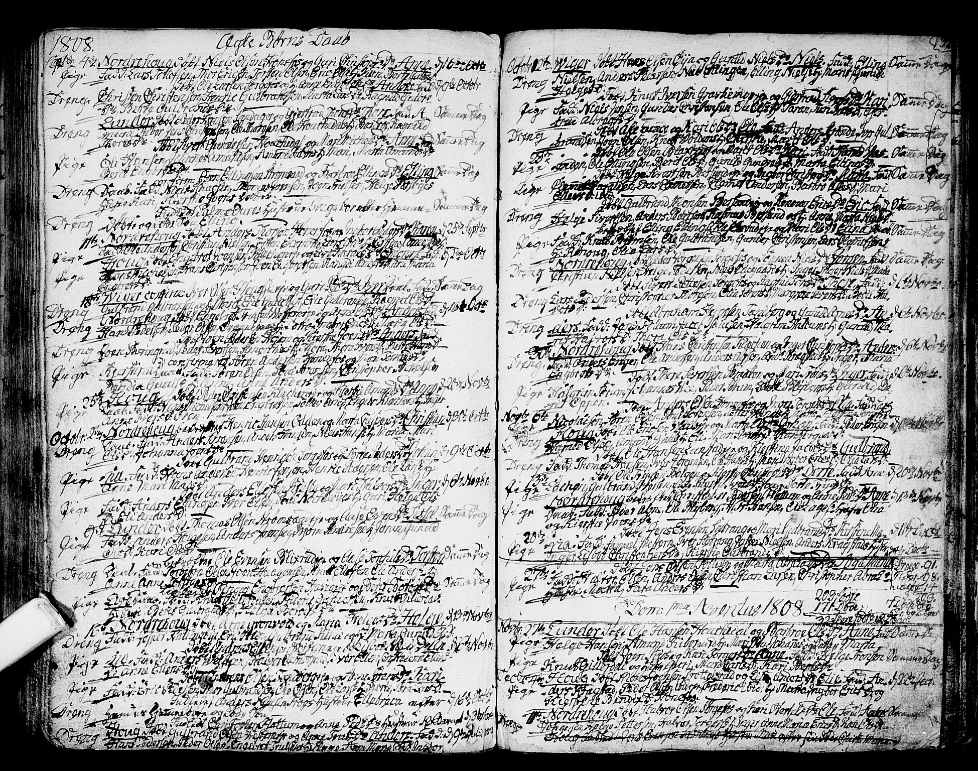 Norderhov kirkebøker, SAKO/A-237/F/Fa/L0006: Parish register (official) no. 6, 1789-1811, p. 132