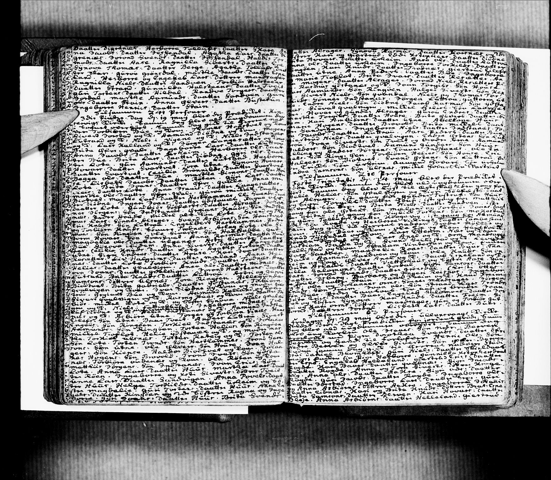 Ullensvang sokneprestembete, SAB/A-78701/H/Haa: Parish register (official) no. A 5, 1733-1758, p. 105