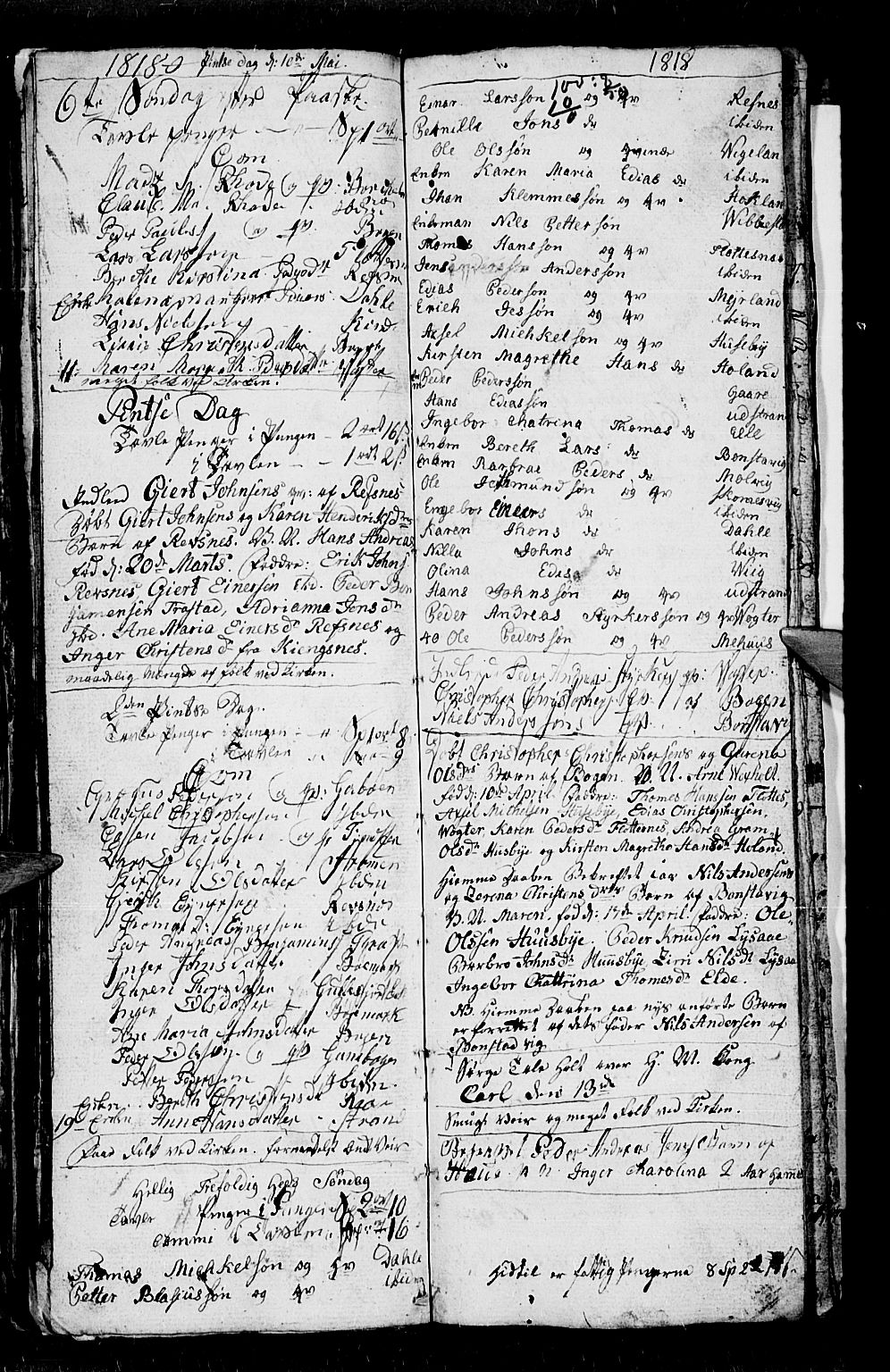 Kvæfjord sokneprestkontor, AV/SATØ-S-1323/G/Ga/Gab/L0001klokker: Parish register (copy) no. 1, 1806-1824