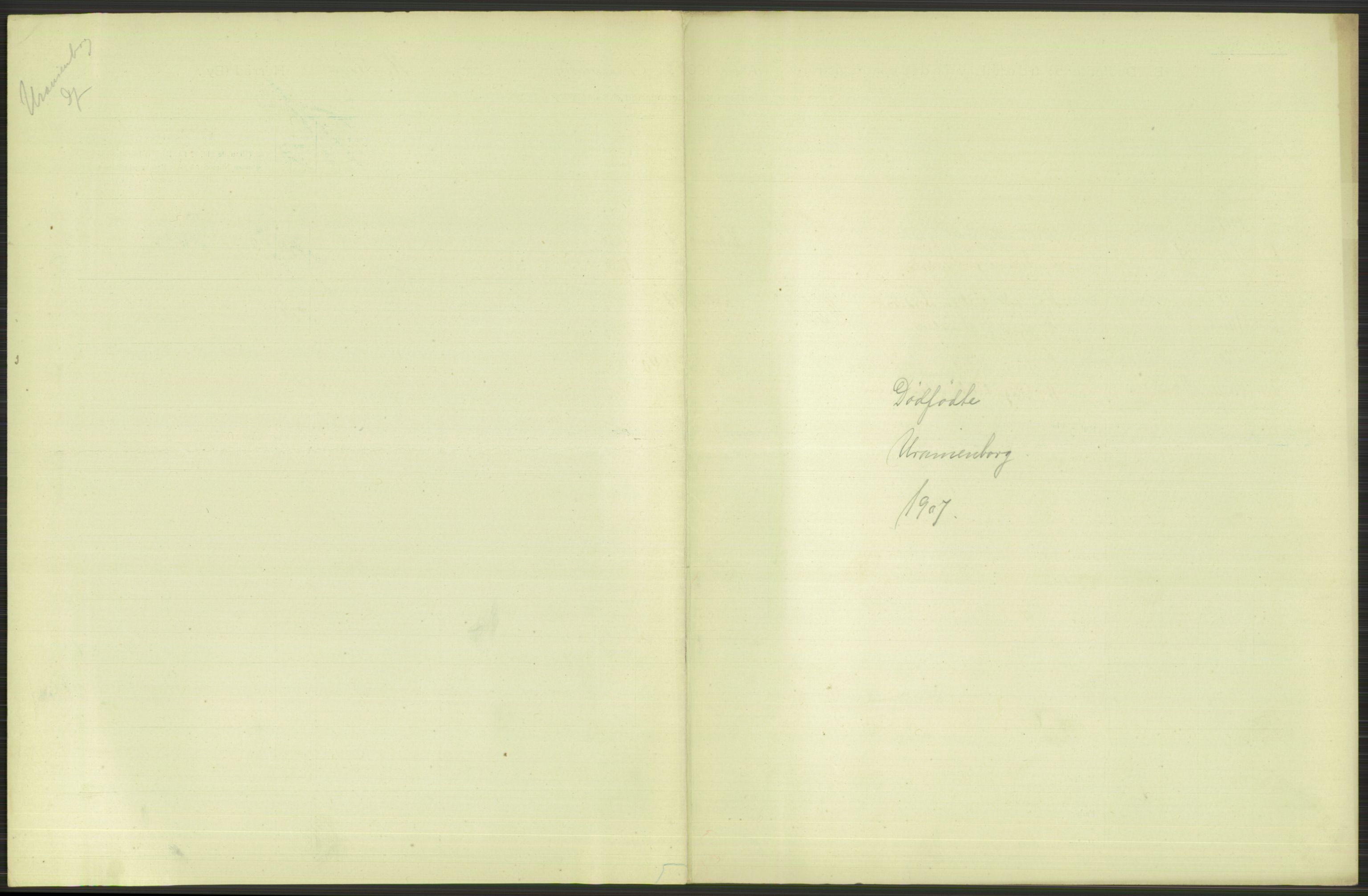 Statistisk sentralbyrå, Sosiodemografiske emner, Befolkning, AV/RA-S-2228/D/Df/Dfa/Dfae/L0010: Kristiania: Døde, dødfødte, 1907, p. 47