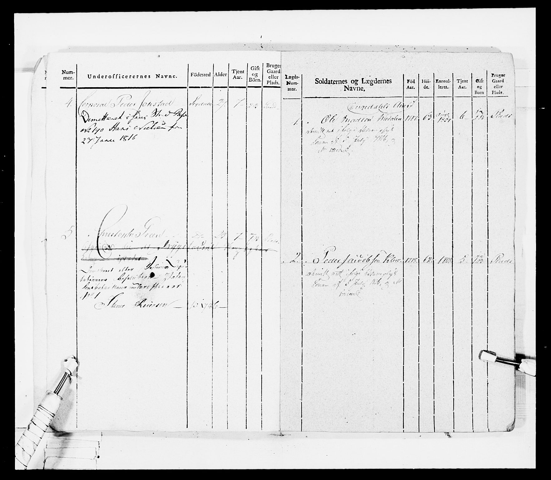 Generalitets- og kommissariatskollegiet, Det kongelige norske kommissariatskollegium, AV/RA-EA-5420/E/Eh/L0036a: Nordafjelske gevorbne infanteriregiment, 1813, p. 9