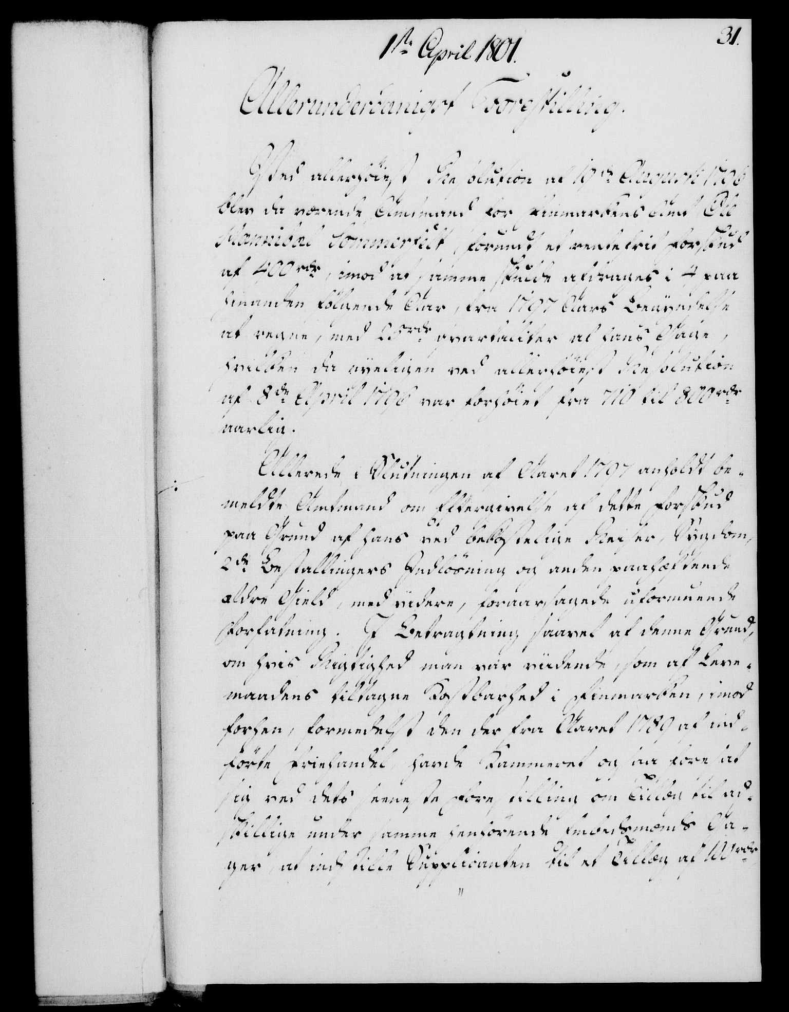 Rentekammeret, Kammerkanselliet, RA/EA-3111/G/Gf/Gfa/L0083: Norsk relasjons- og resolusjonsprotokoll (merket RK 52.83), 1801, p. 220