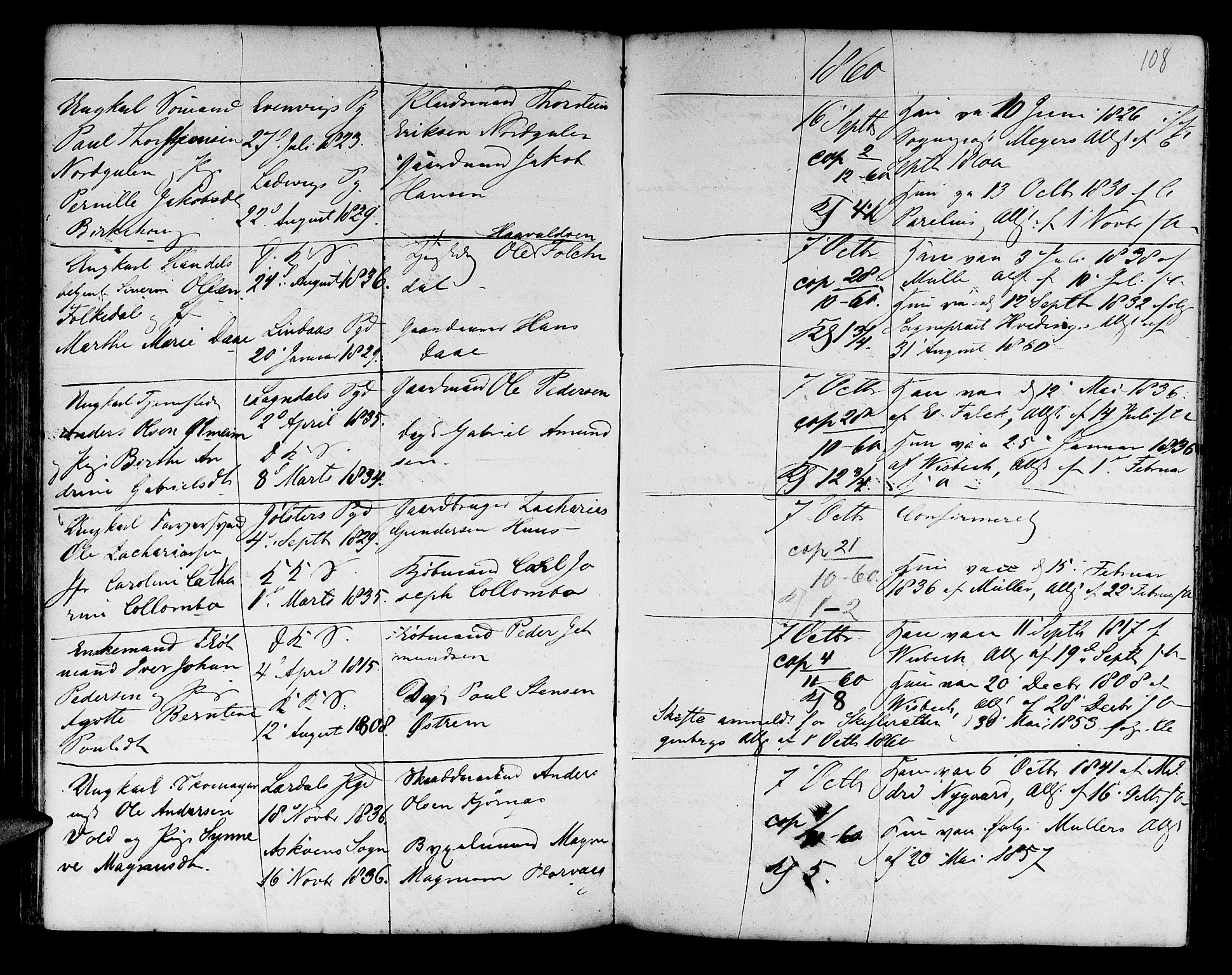 Korskirken sokneprestembete, AV/SAB-A-76101/H/Haa/L0009: Parish register (official) no. A 9, 1743-1861, p. 108