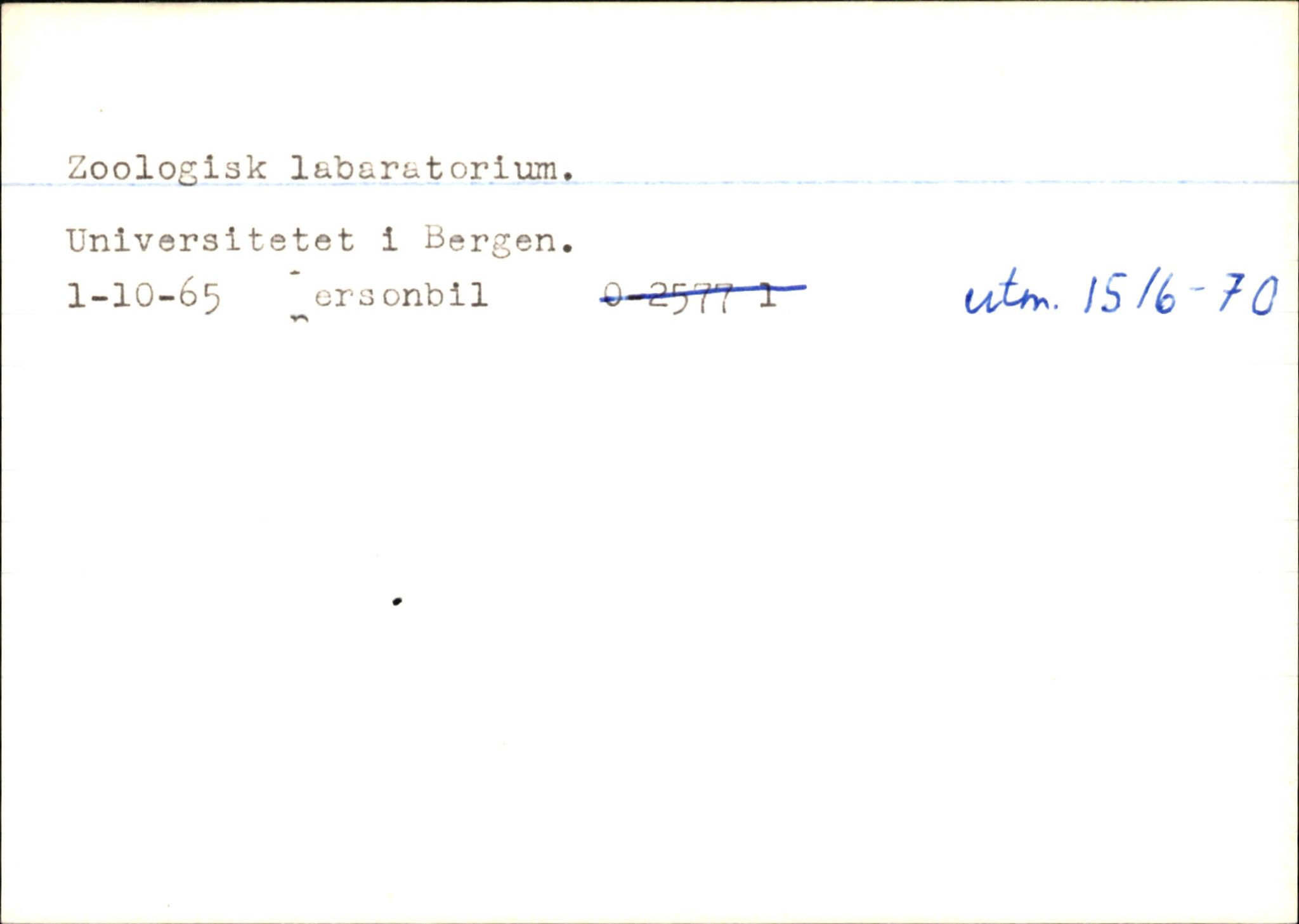 Statens vegvesen, Hordaland vegkontor, AV/SAB-A-5201/2/Hb/L0037: O-eierkort W-P, 1920-1971, p. 1016