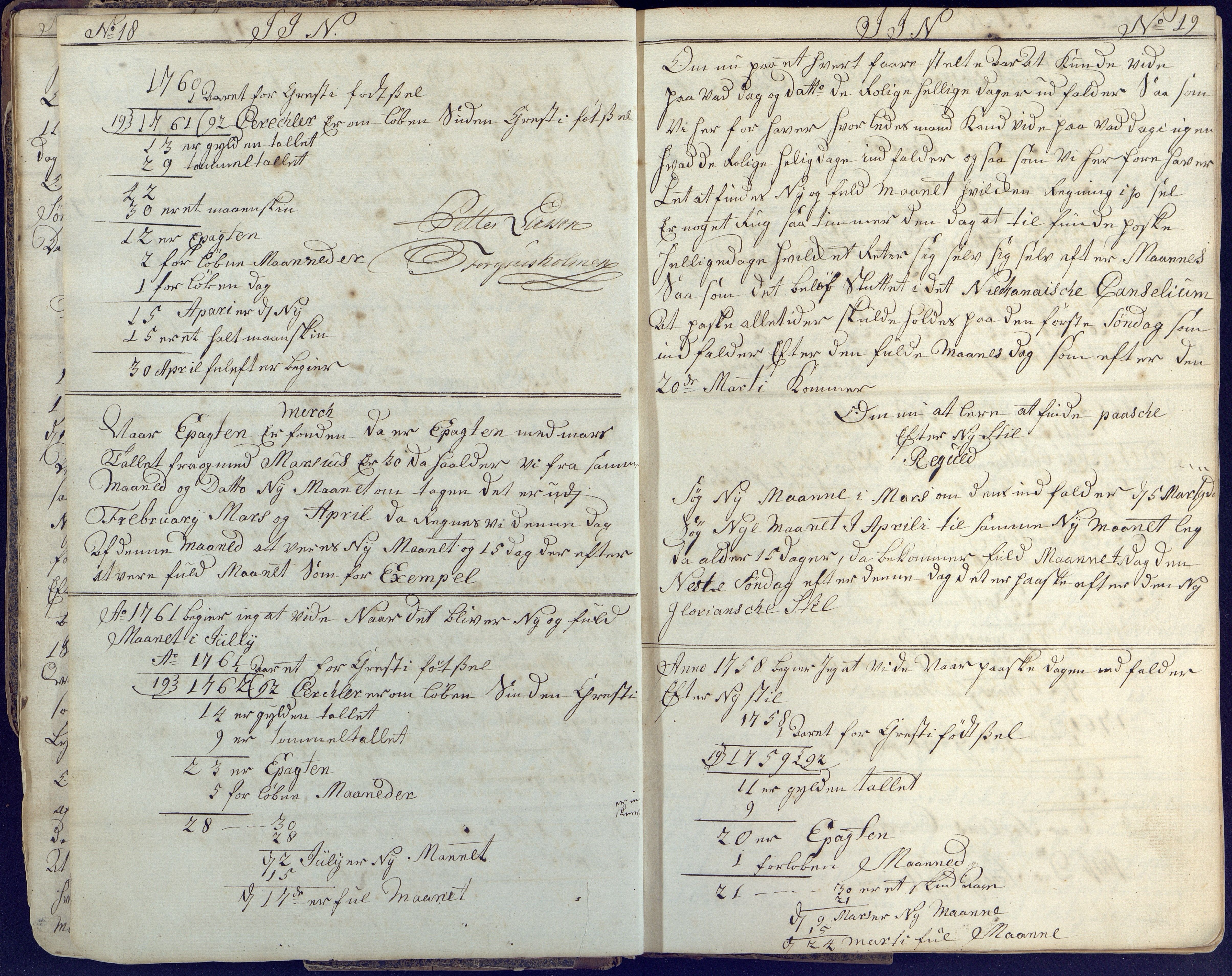 Fartøysarkivet, AAKS/PA-1934/F/L0176/0005: Flere fartøy (se mappenivå) / Ingeborg Maria (snov), 1766-1768, p. 18-19