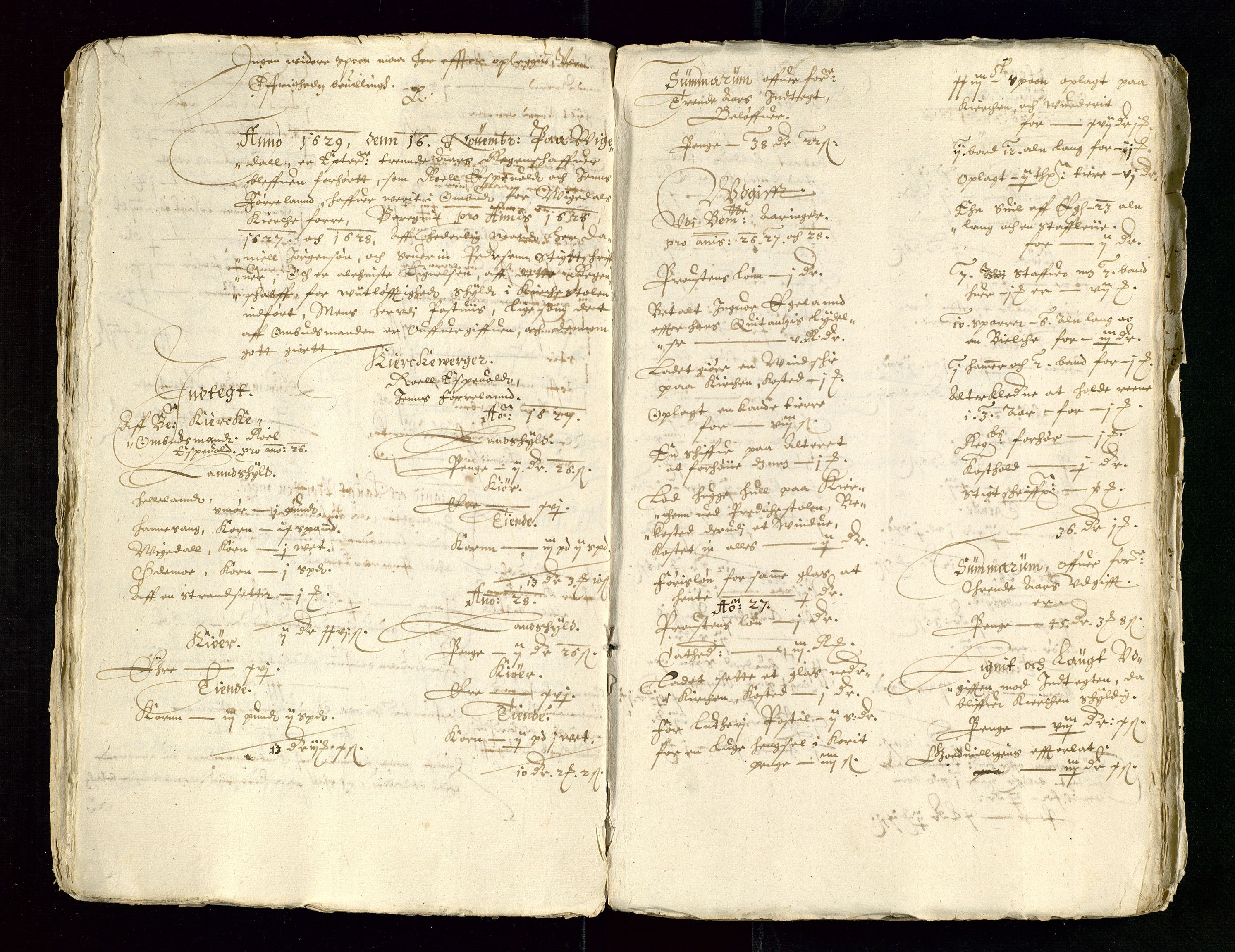 Stavanger len, AV/SAST-A-101870/Ob/L0018: Kirkeregnskaper, 1613-1632, p. 33